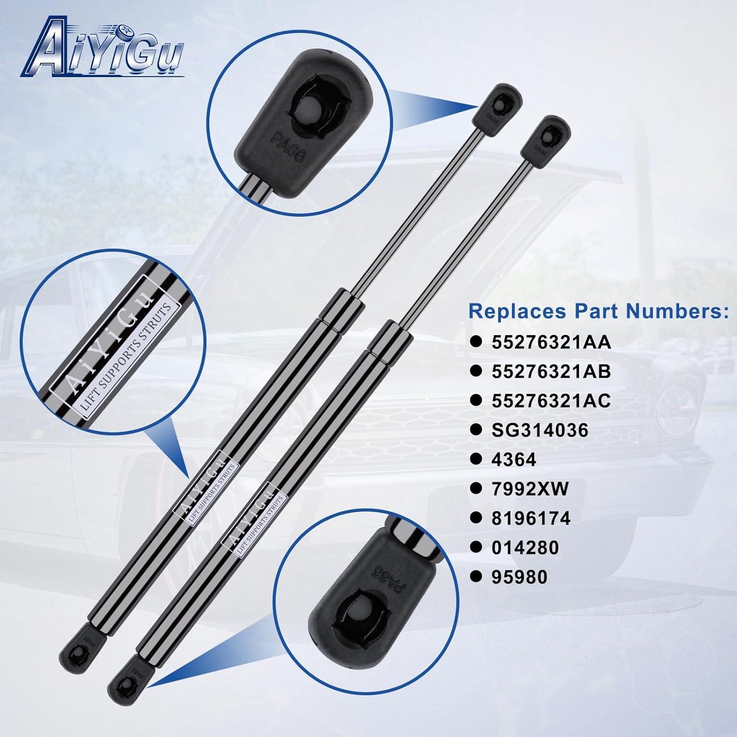 Amortiguadores de Capó AiYiGu 2002-2013 Dodge Ram 1500/2500/3500