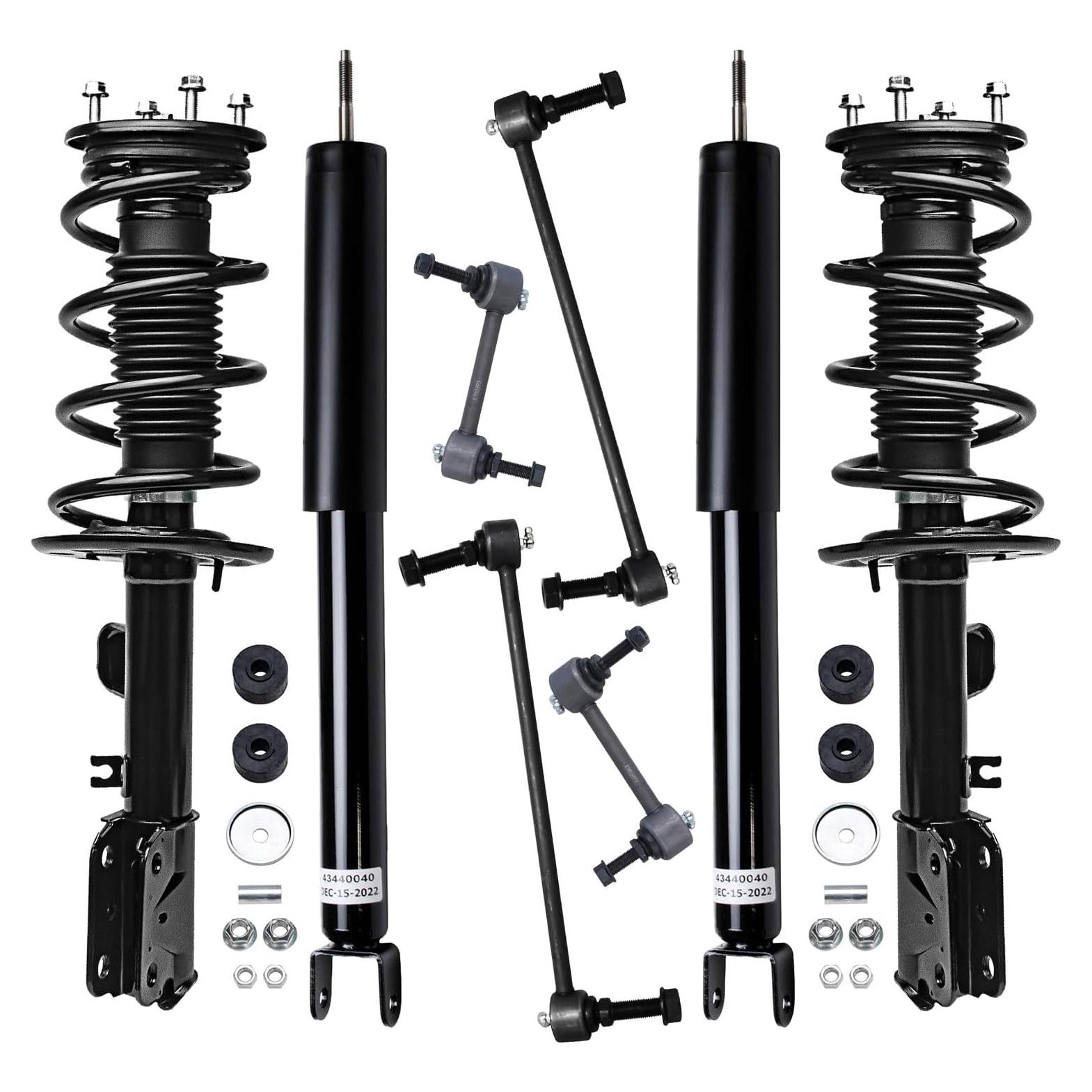 Kit de Suspensión Detroit Axle 8 Piezas para Ford Explorer 2013-2018
