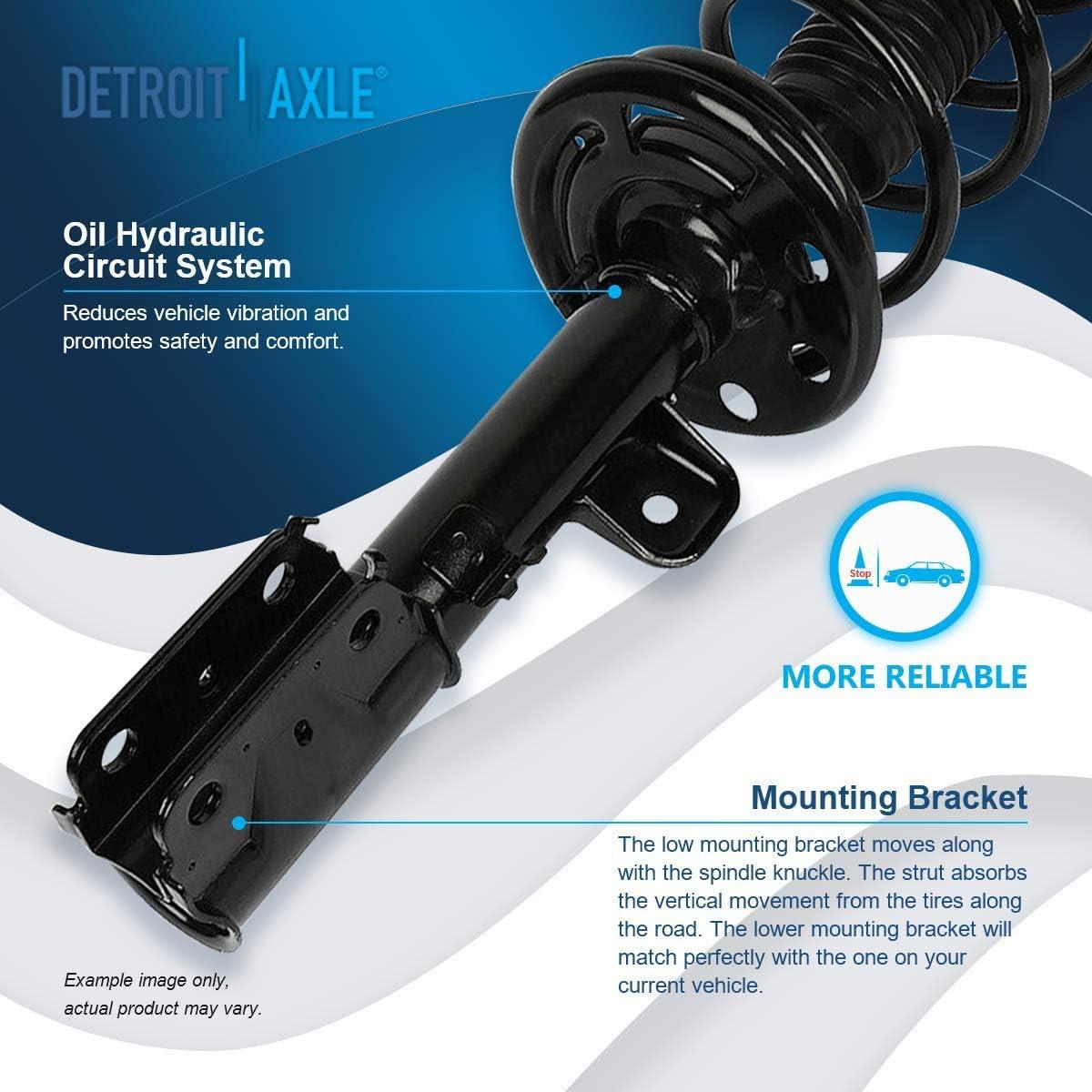 Kit de Suspensión Detroit Axle 8 Piezas para Ford Explorer 2013-2018