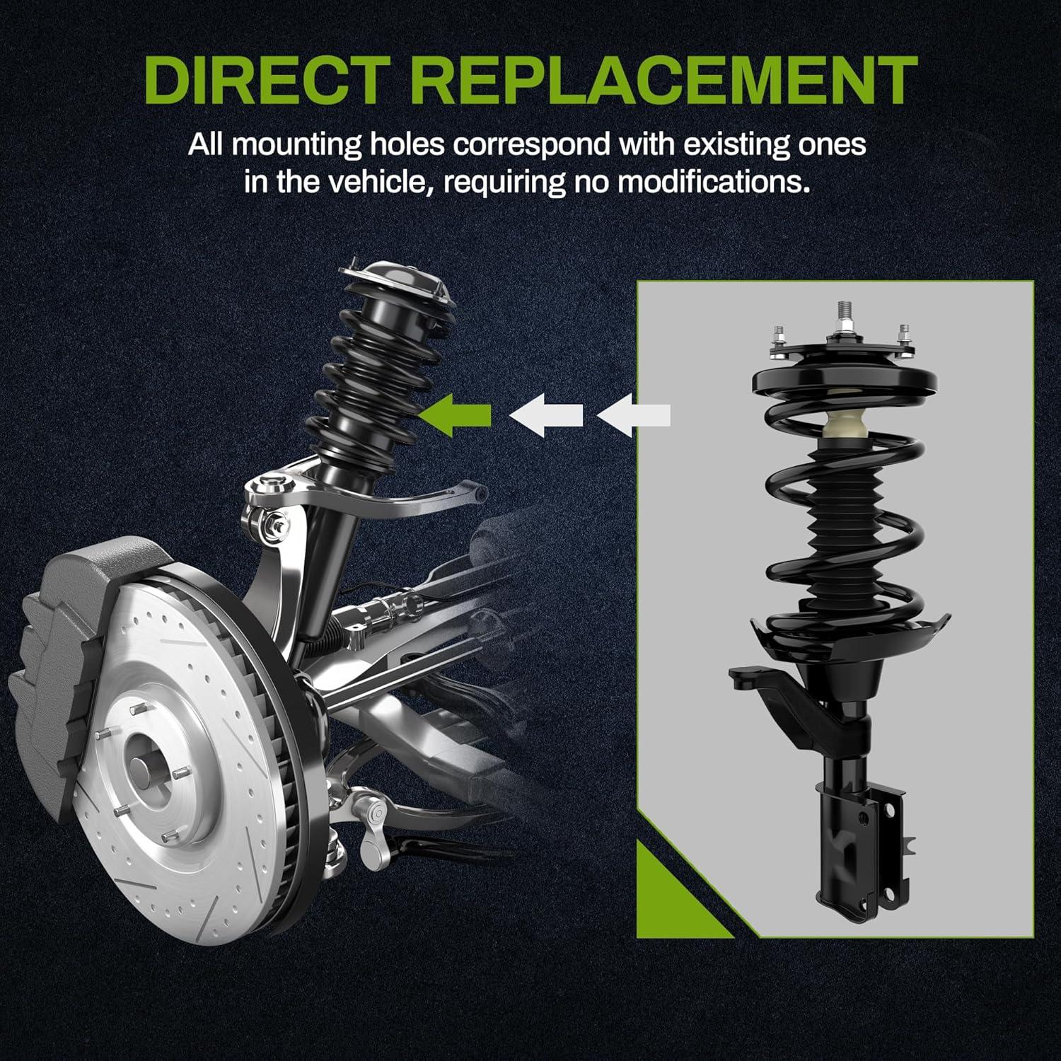 Amortiguadores Completos AUTOSAVER88 para Honda Civic 2001-2002