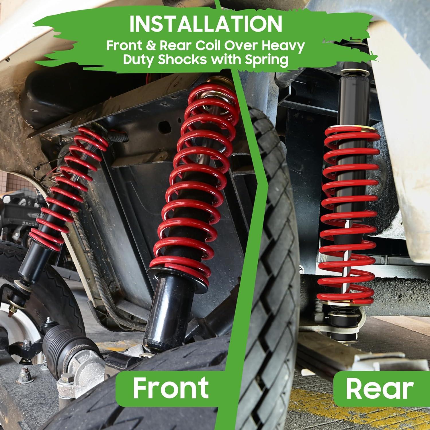 Amortiguadores de Carro de Golf 10L0L Delanteros y Traseros