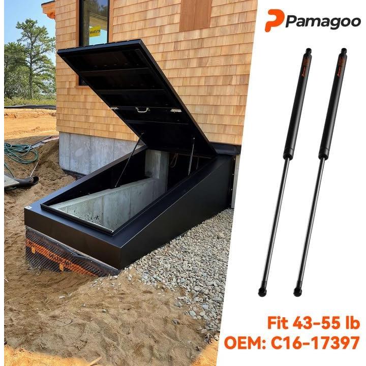 Amortiguador de Gas PAMAGOO 30" 50 lbs (222 N) para Tonneau