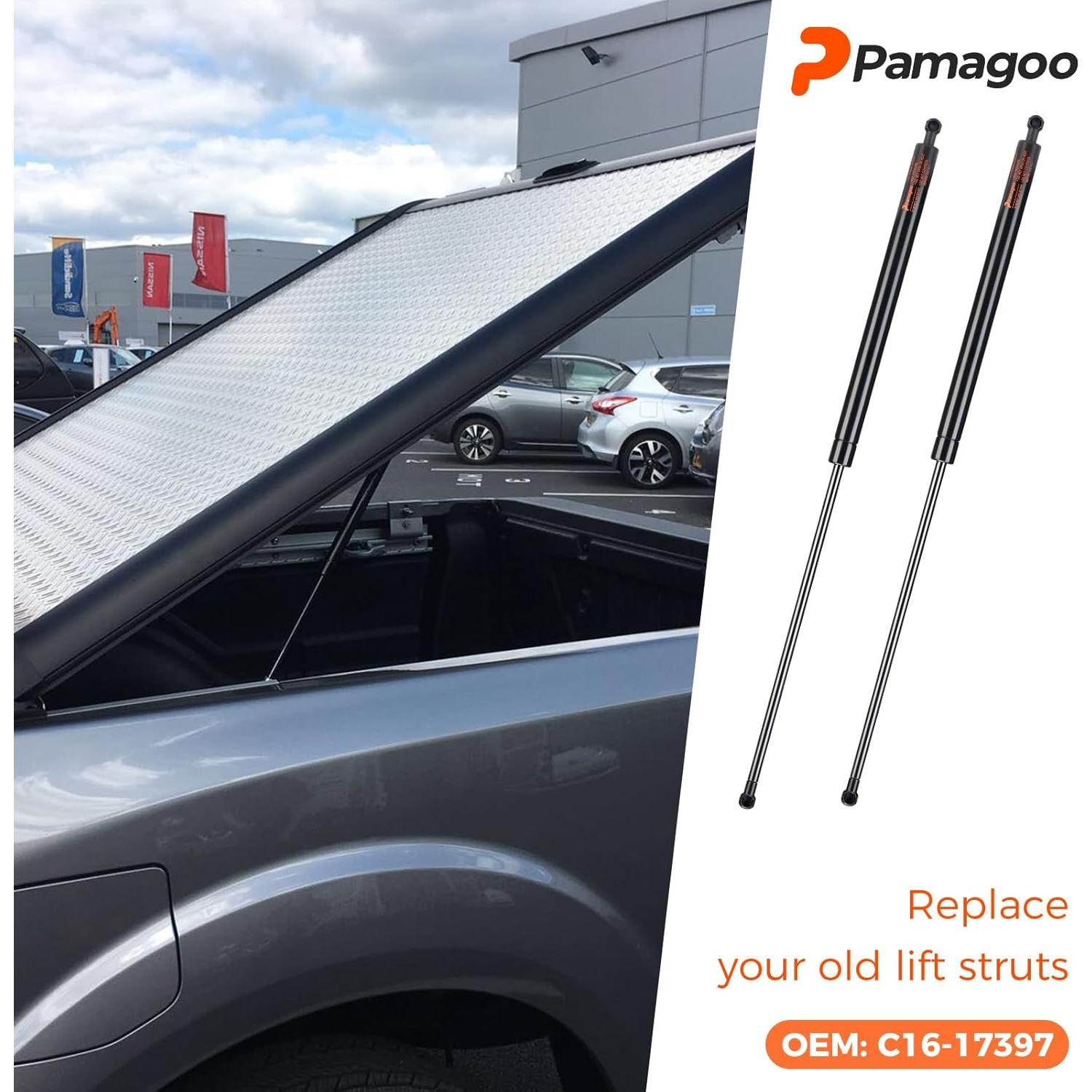 Amortiguador de Gas PAMAGOO 30" 50 lbs (222 N) para Tonneau