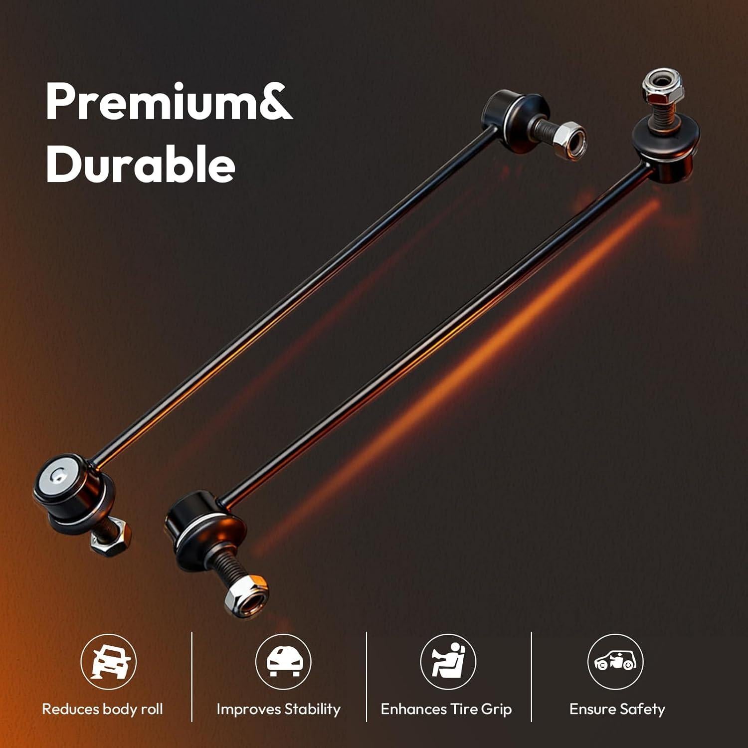 Kit de Enlaces de Barra Estabilizadora Delantera Ynovvo K80478