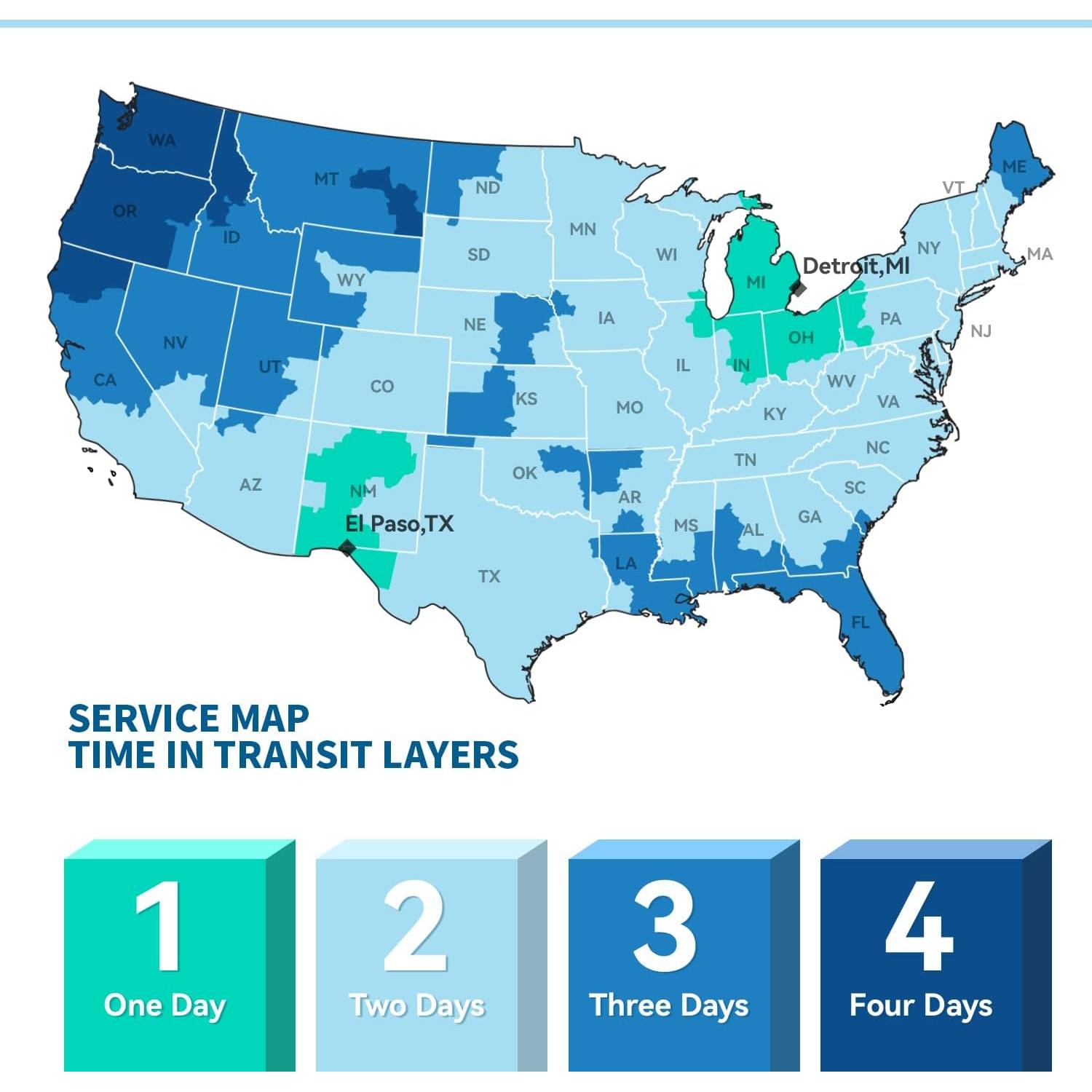 Enlaces de Barra Estabilizadora Delantera Detroit Axle K90513 K90514