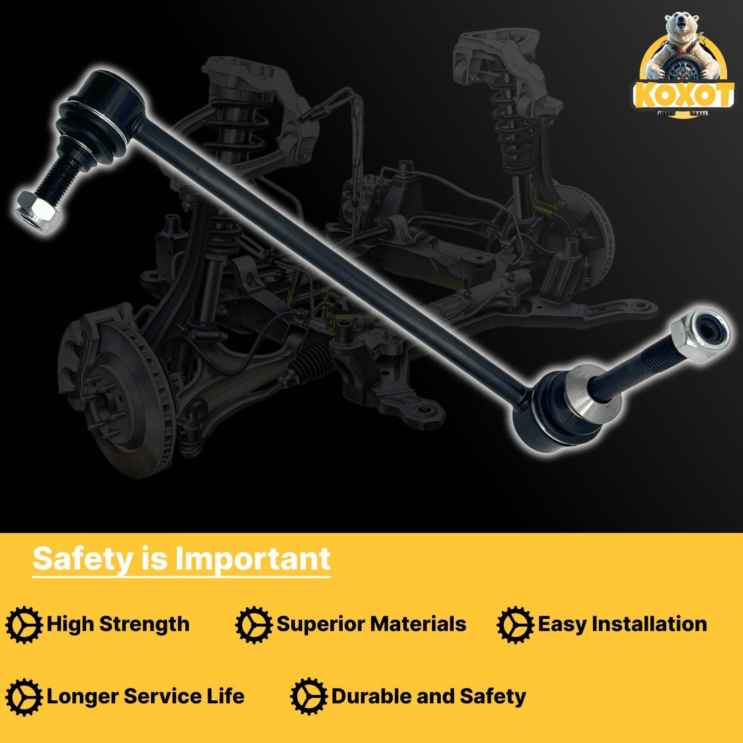 Enlace de Barra Estabilizadora Frontal Koxot K750217 K750218 para BMW