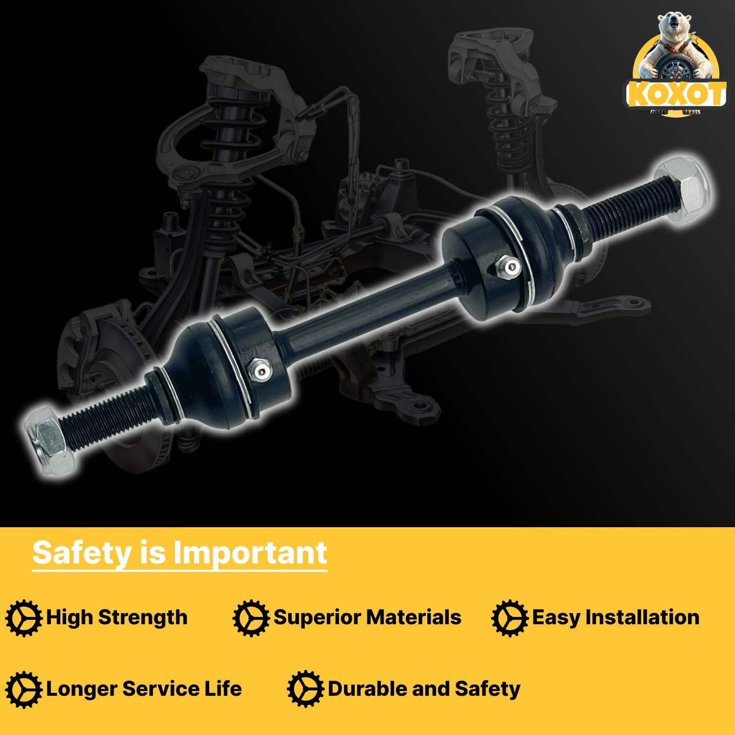 Enlaces de Barra Estabilizadora Delantera Koxot K750362 x2 para Ford