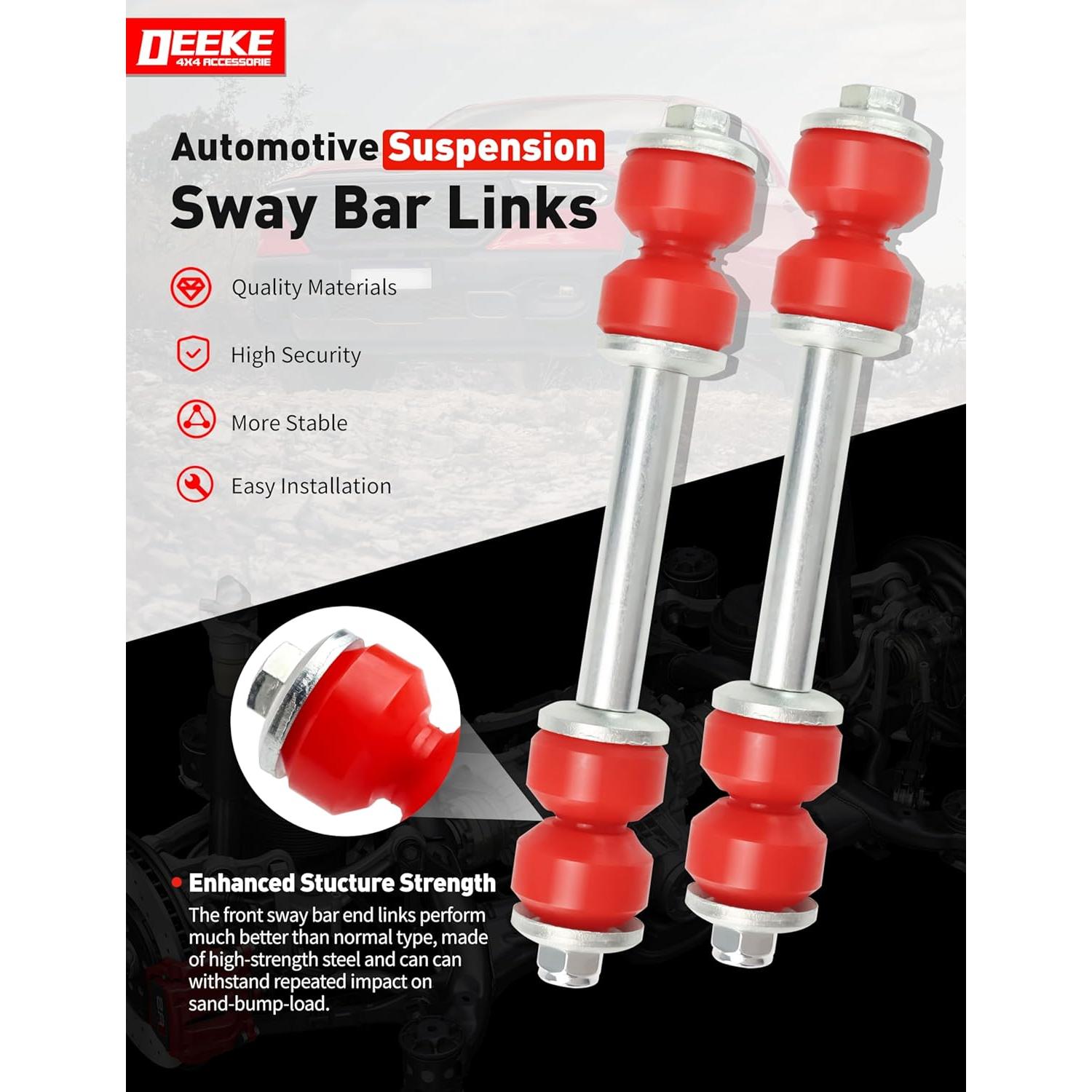 Enlaces de Barra Estabilizadora Delantera DEEKE K8772 para Ford