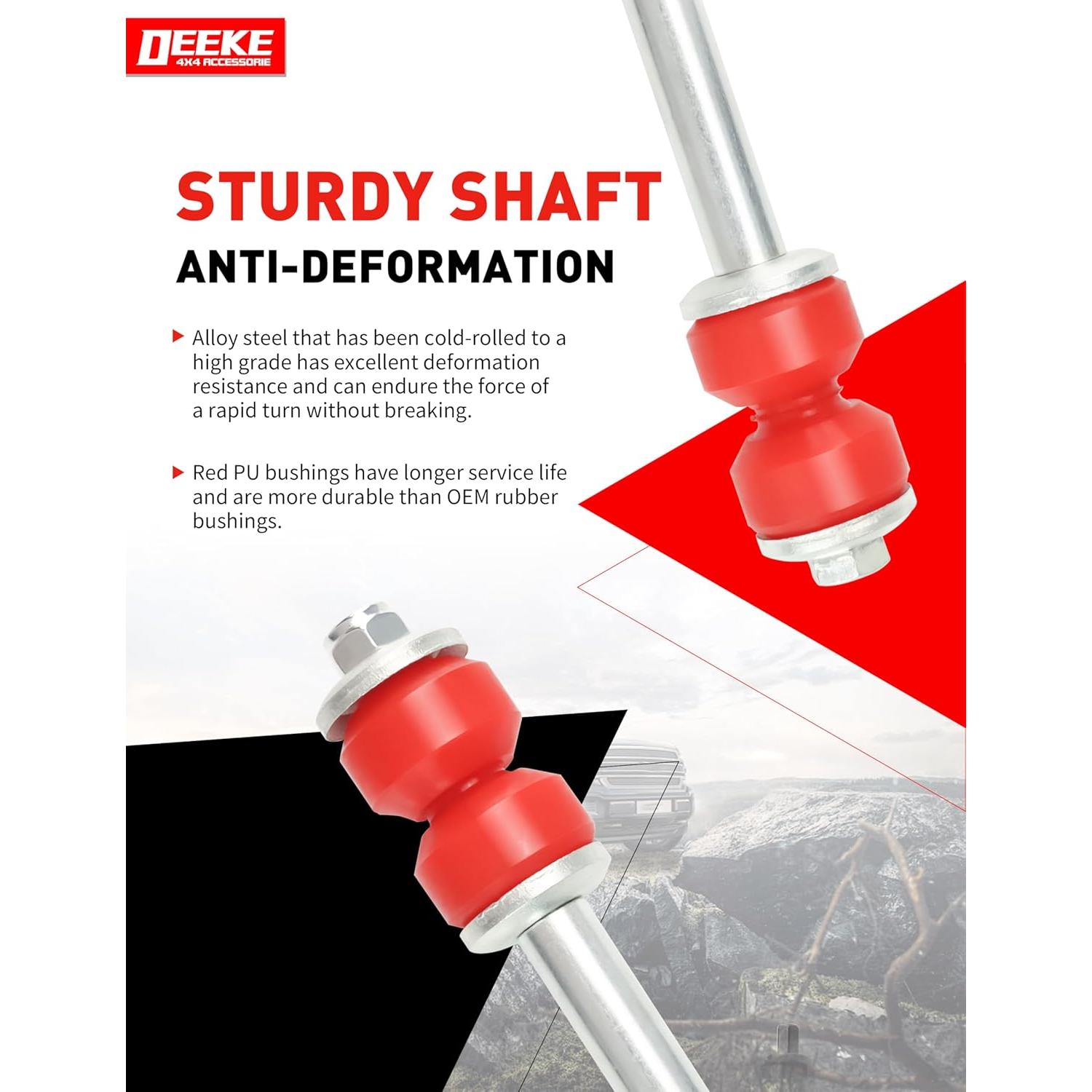 Enlaces de Barra Estabilizadora Delantera DEEKE K8772 para Ford