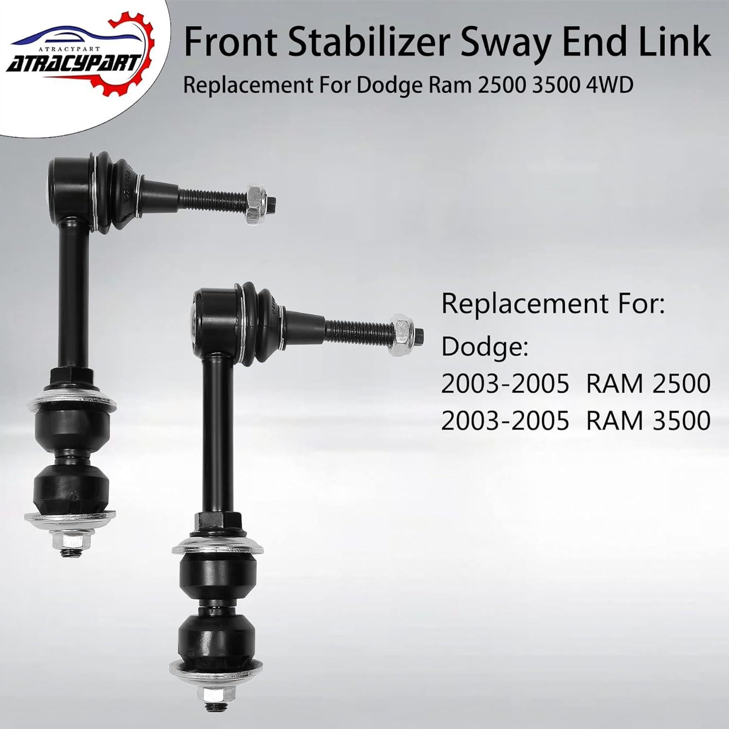 Enlace de Estabilizador de Barra de Torsión Delantera Dodge Ram 2500 3500 2003-2005