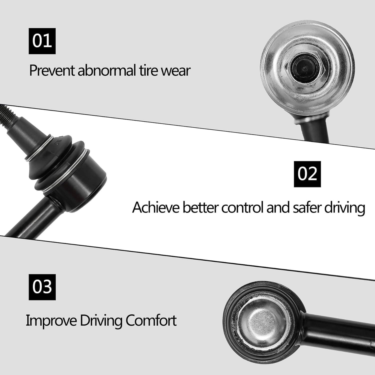 Enlace de Estabilizador de Barra de Torsión Delantera Dodge Ram 2500 3500 2003-2005