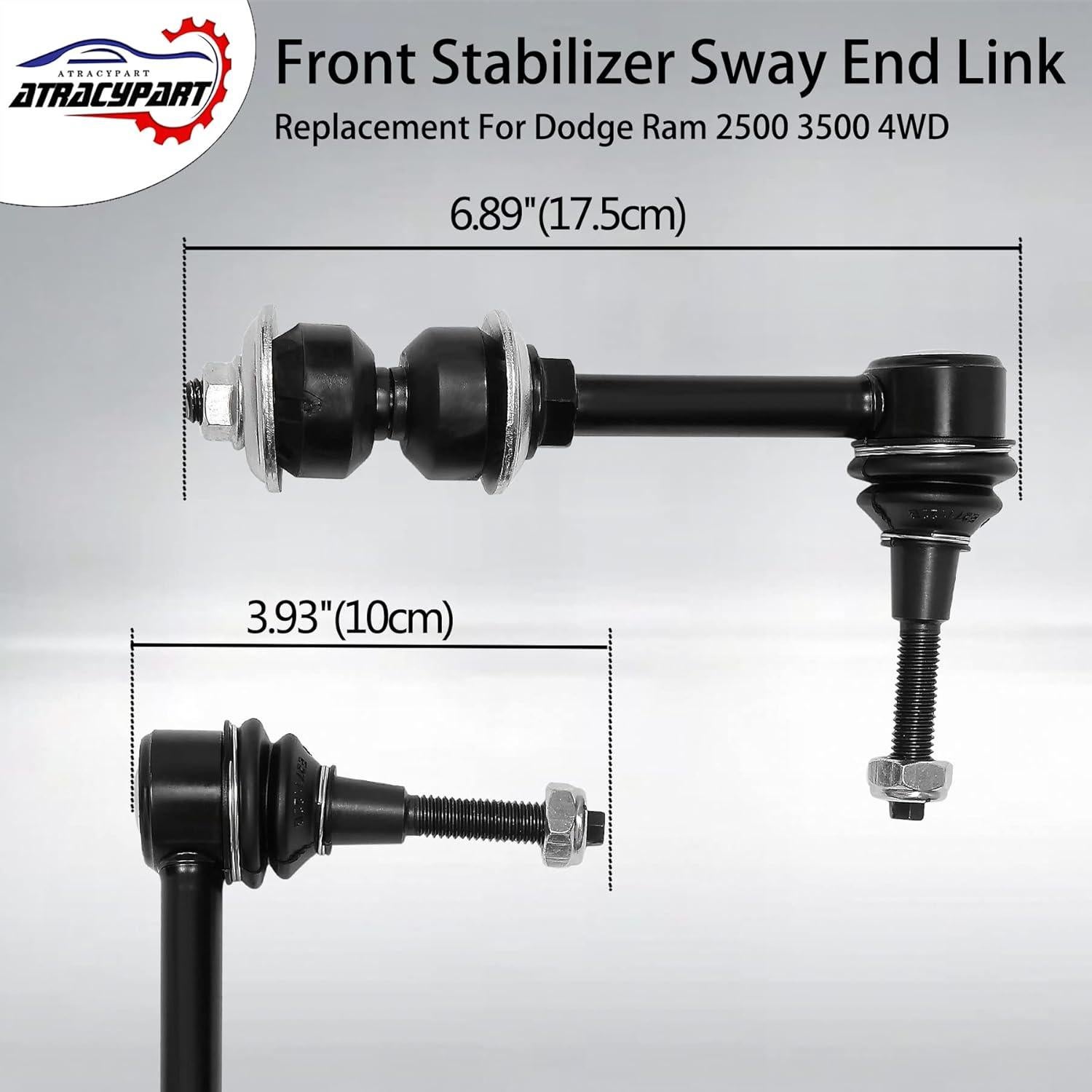 Enlace de Estabilizador de Barra de Torsión Delantera Dodge Ram 2500 3500 2003-2005