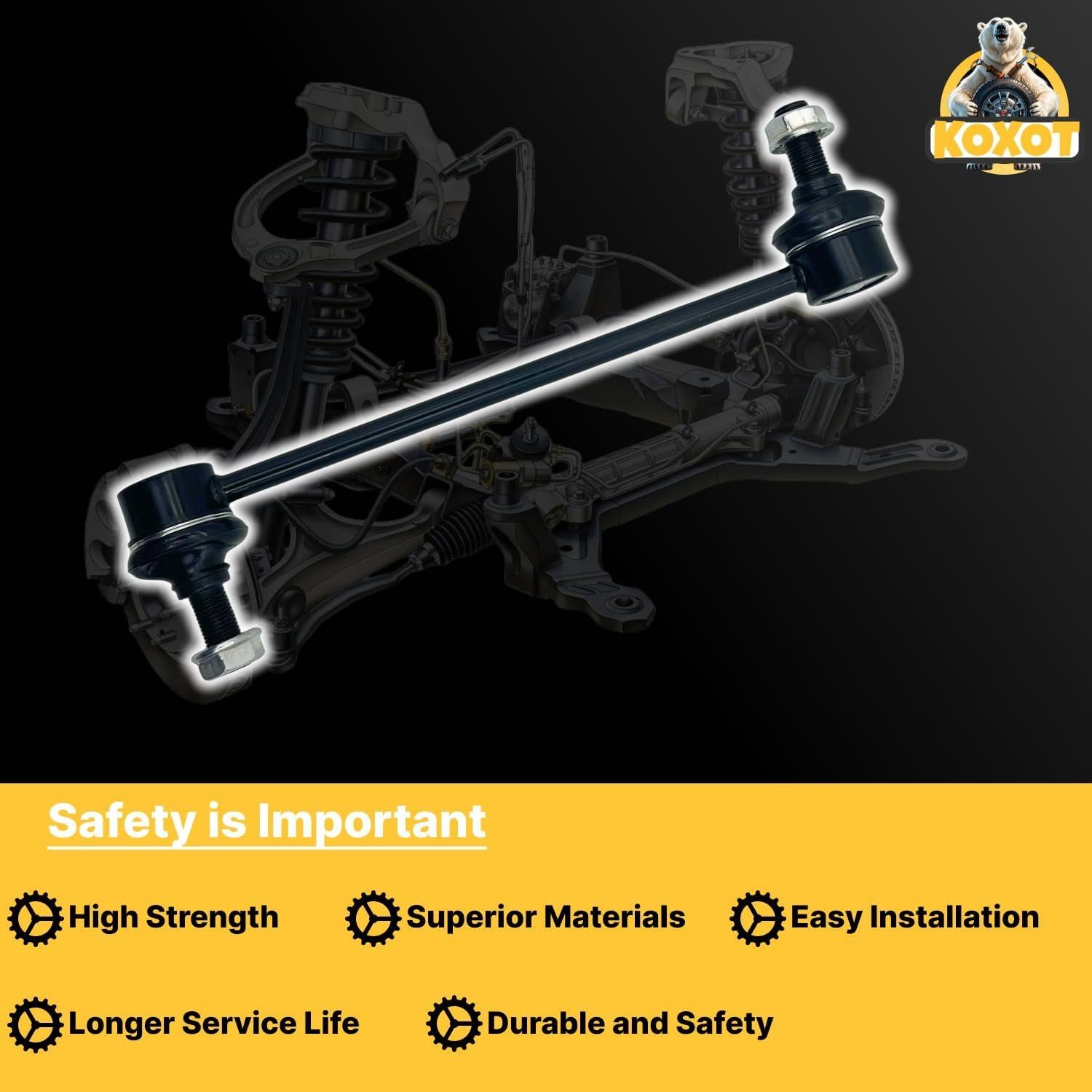 Enlace de Barra Estabilizadora Frontal Koxot K750798 para Ford Mustang 2015-2022