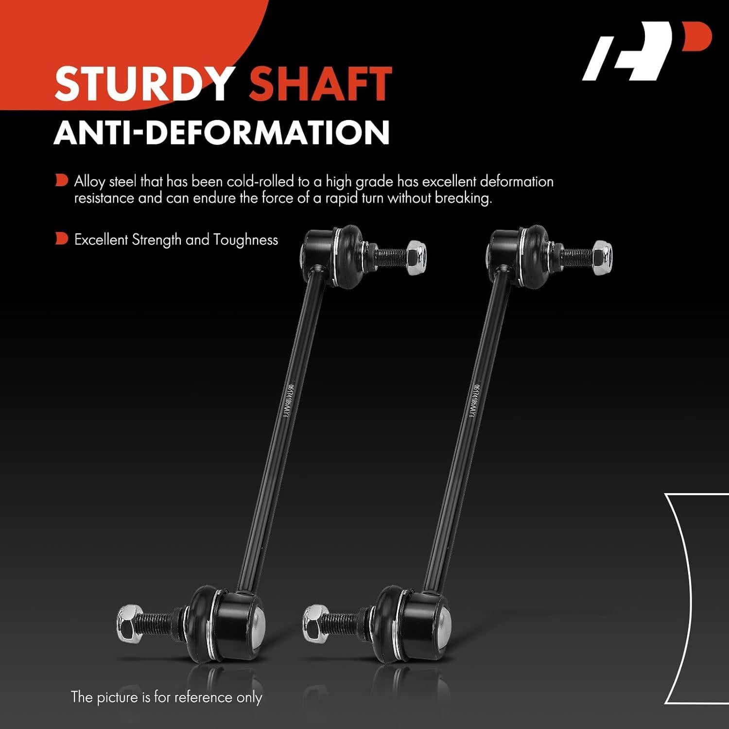 Enlaces de Barra Estabilizadora Delantera A-Premium para Mitsubishi y Dodge