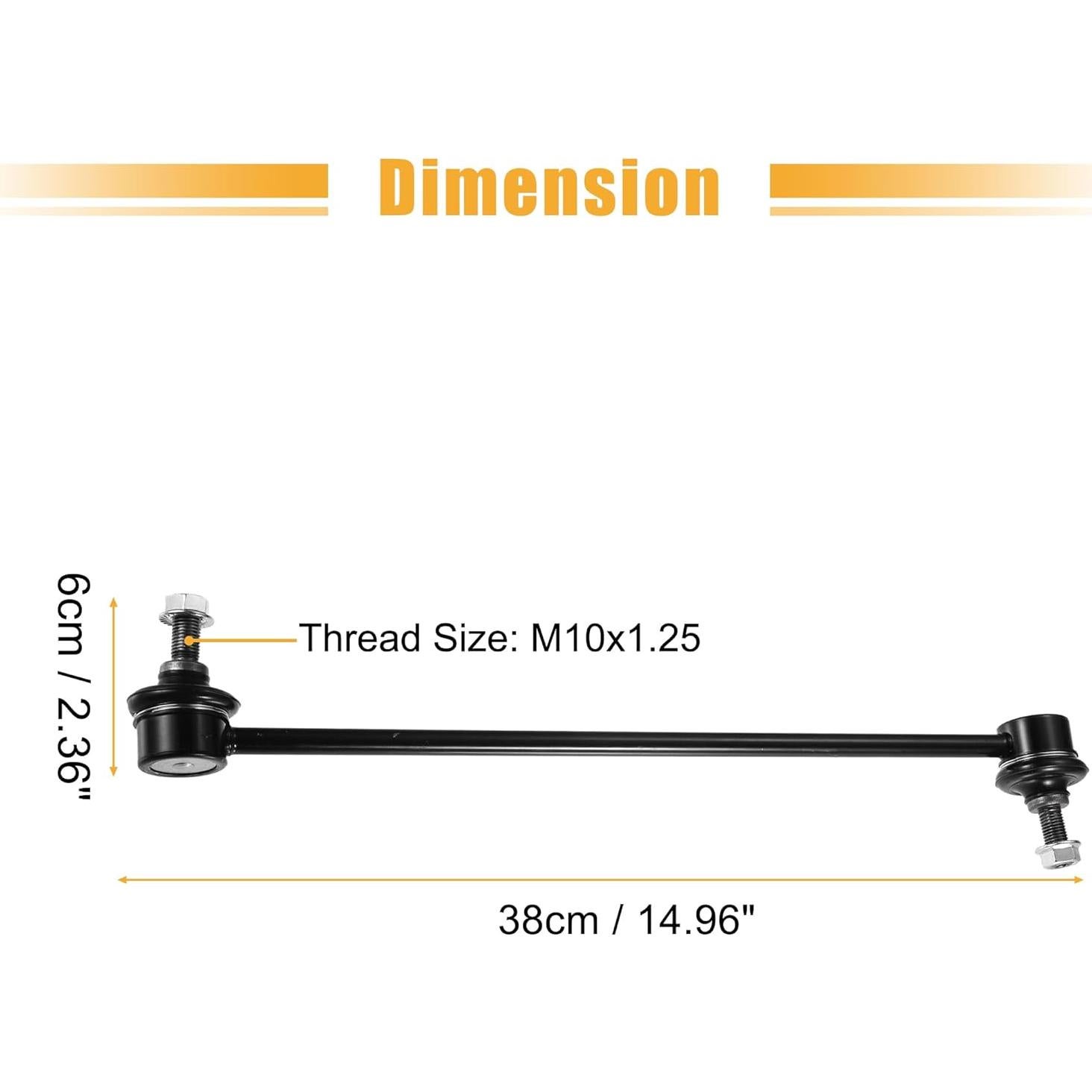 Enlaces de Barra Estabilizadora Delantera X AUTOHAUX para Honda