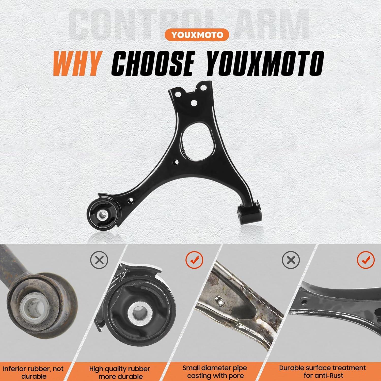 Kit de Suspensión Inferior Frontal Youxmoto 12 Piezas Honda Civic 1.8L 06-11