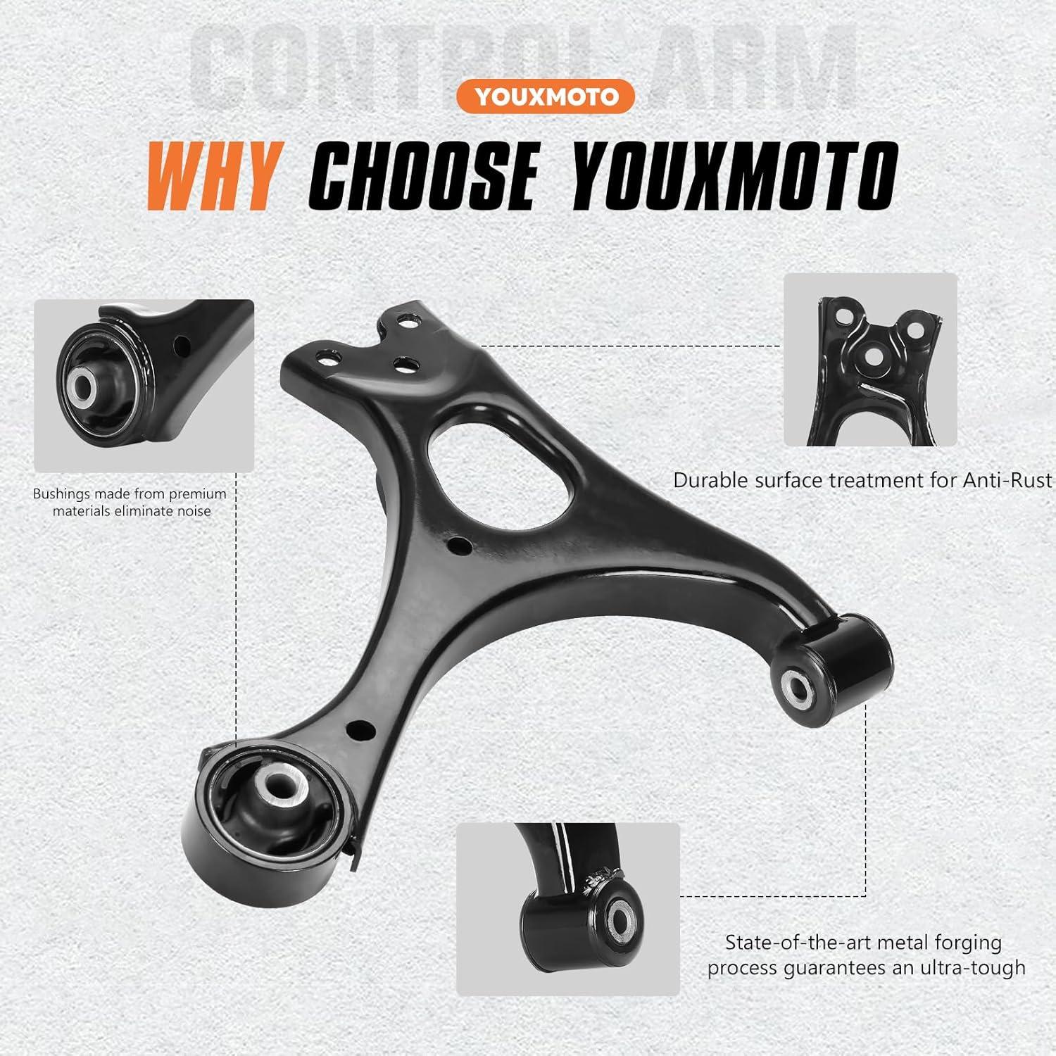 Kit de Suspensión Inferior Frontal Youxmoto 12 Piezas Honda Civic 1.8L 06-11