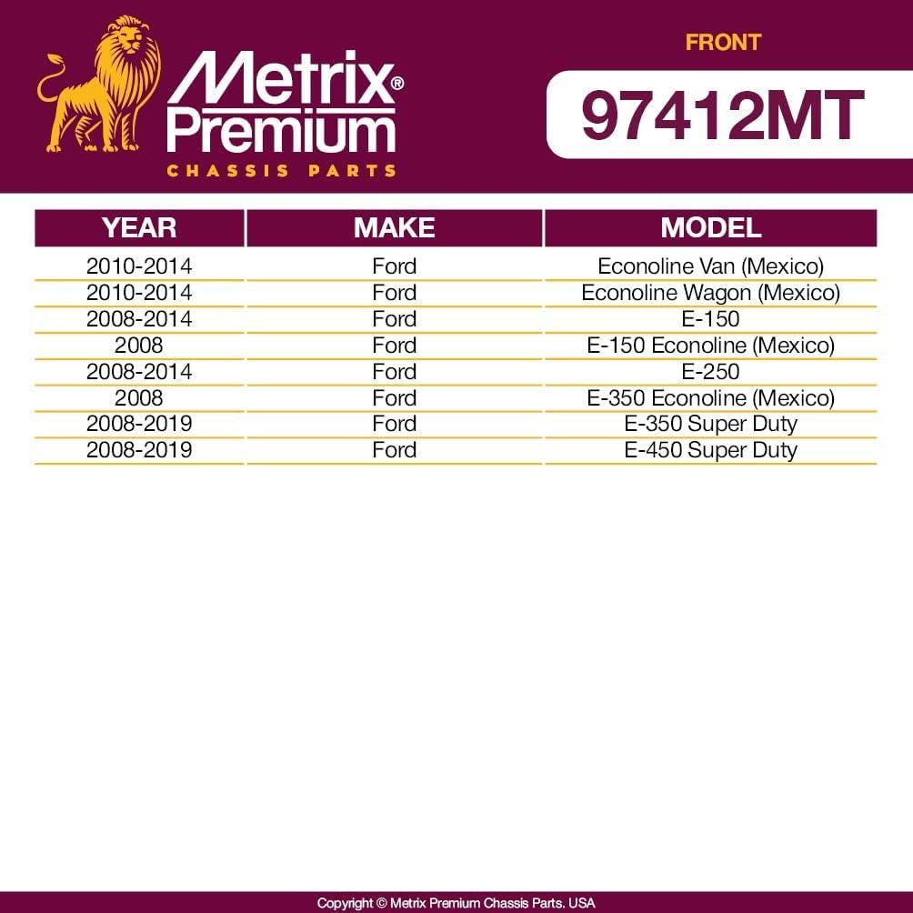 Kit de Enlace de Barra Estabilizadora Delantera Metrix 97412MT