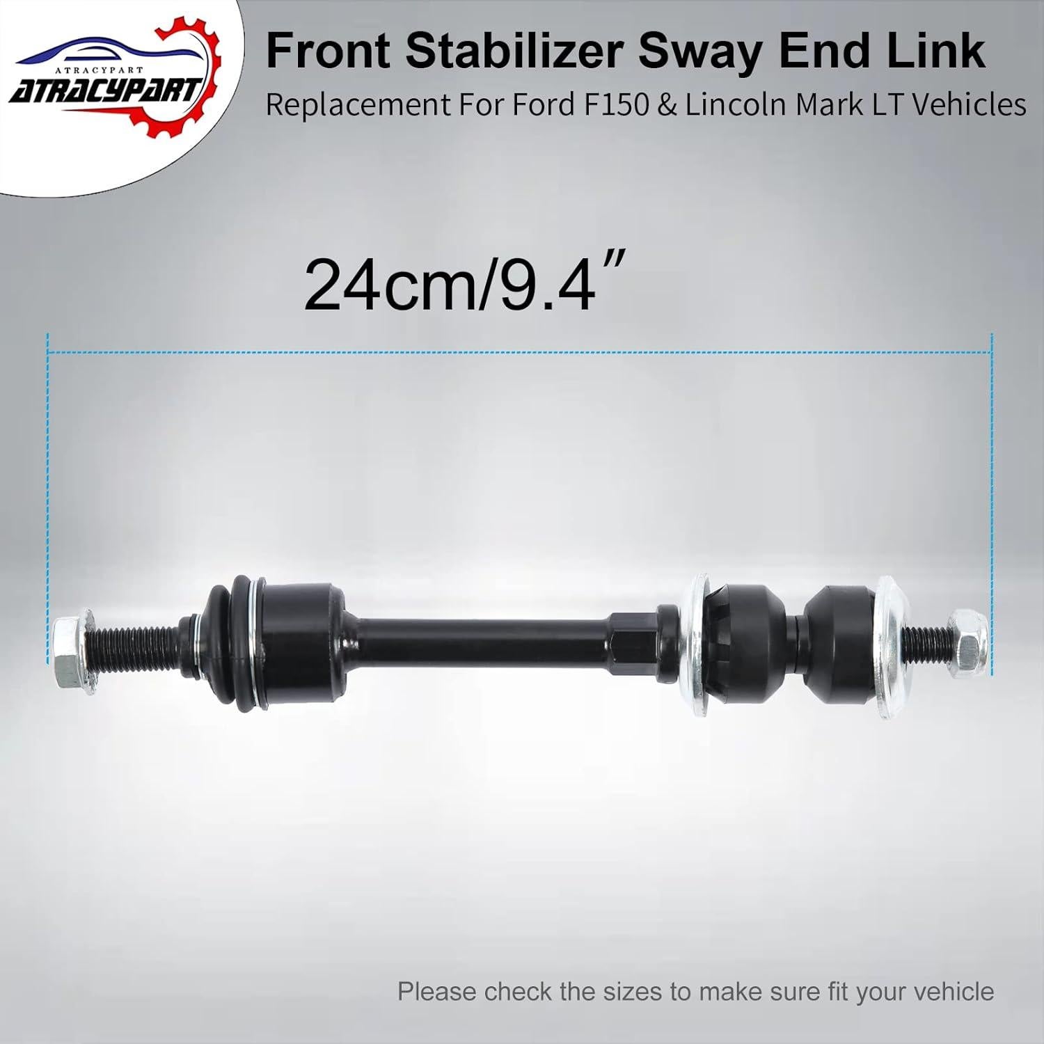 Enlace de Barra Estabilizadora Delantera K80338 para Ford F-150 2005-2008