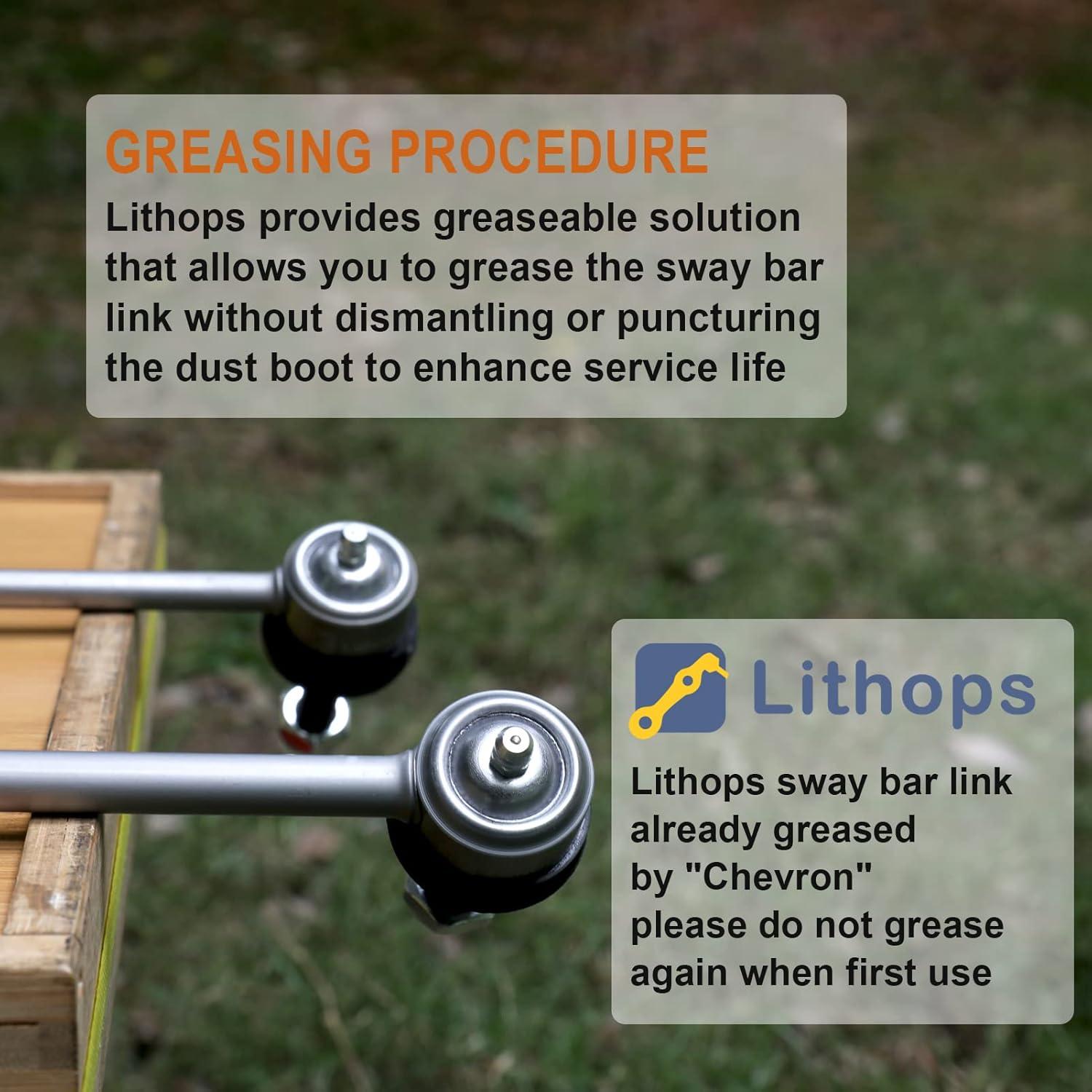 Enlaces de Barra Estabilizadora Lithops para BMW X5/X6 2007-2019