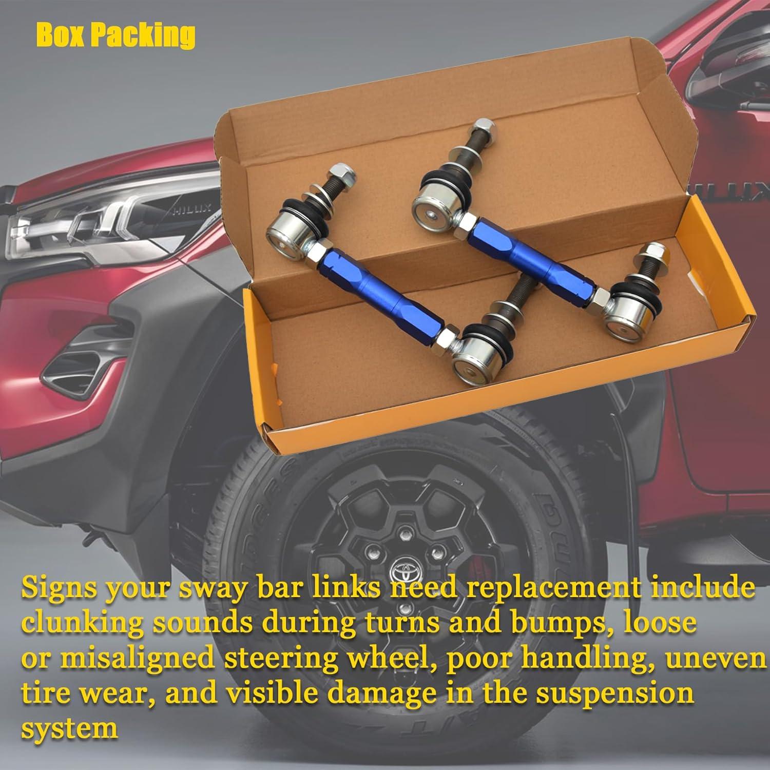 Kit de Enlace de Barra Estabilizadora Frontal JS SUPER WORK