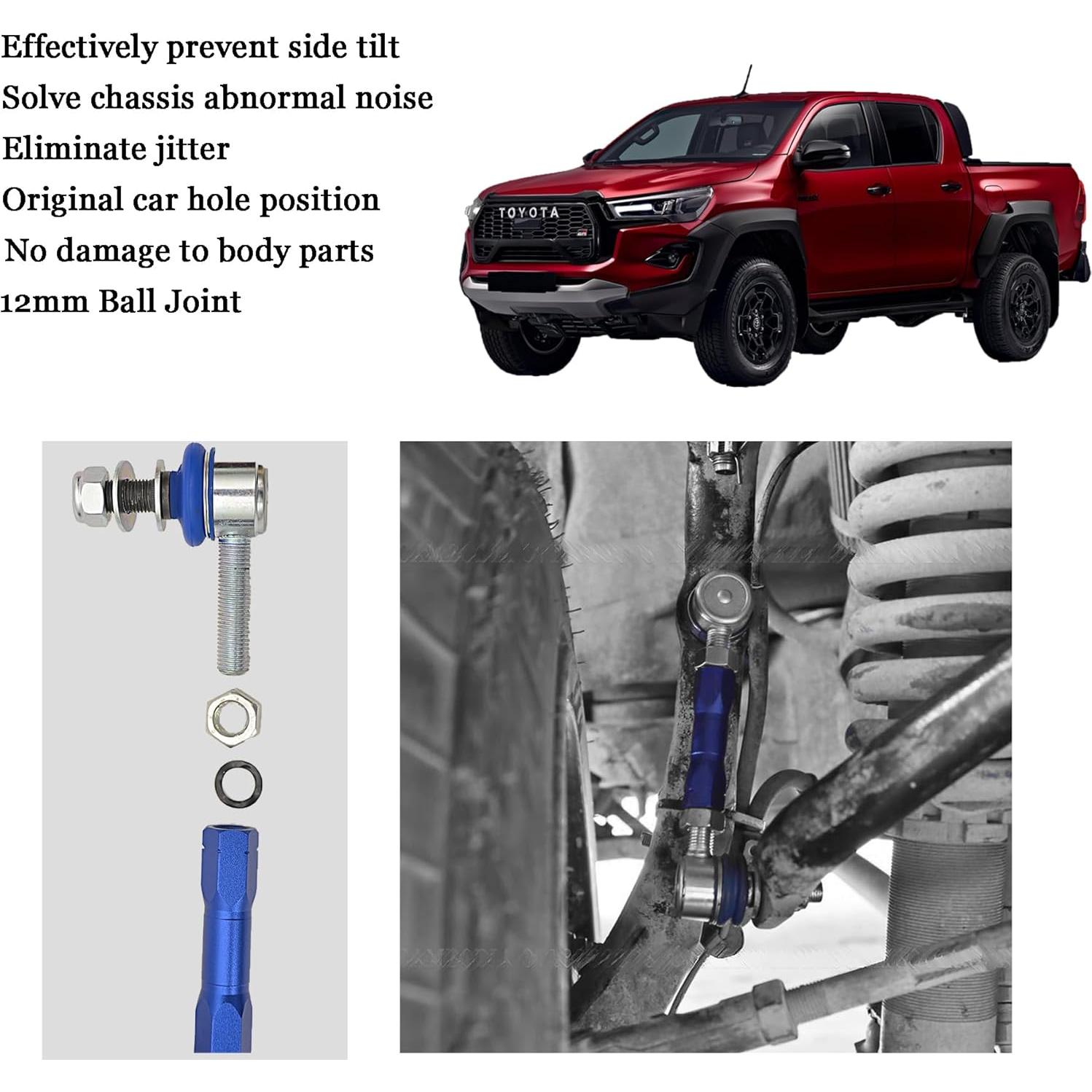 Kit de Enlace de Barra Estabilizadora Frontal JS SUPER WORK