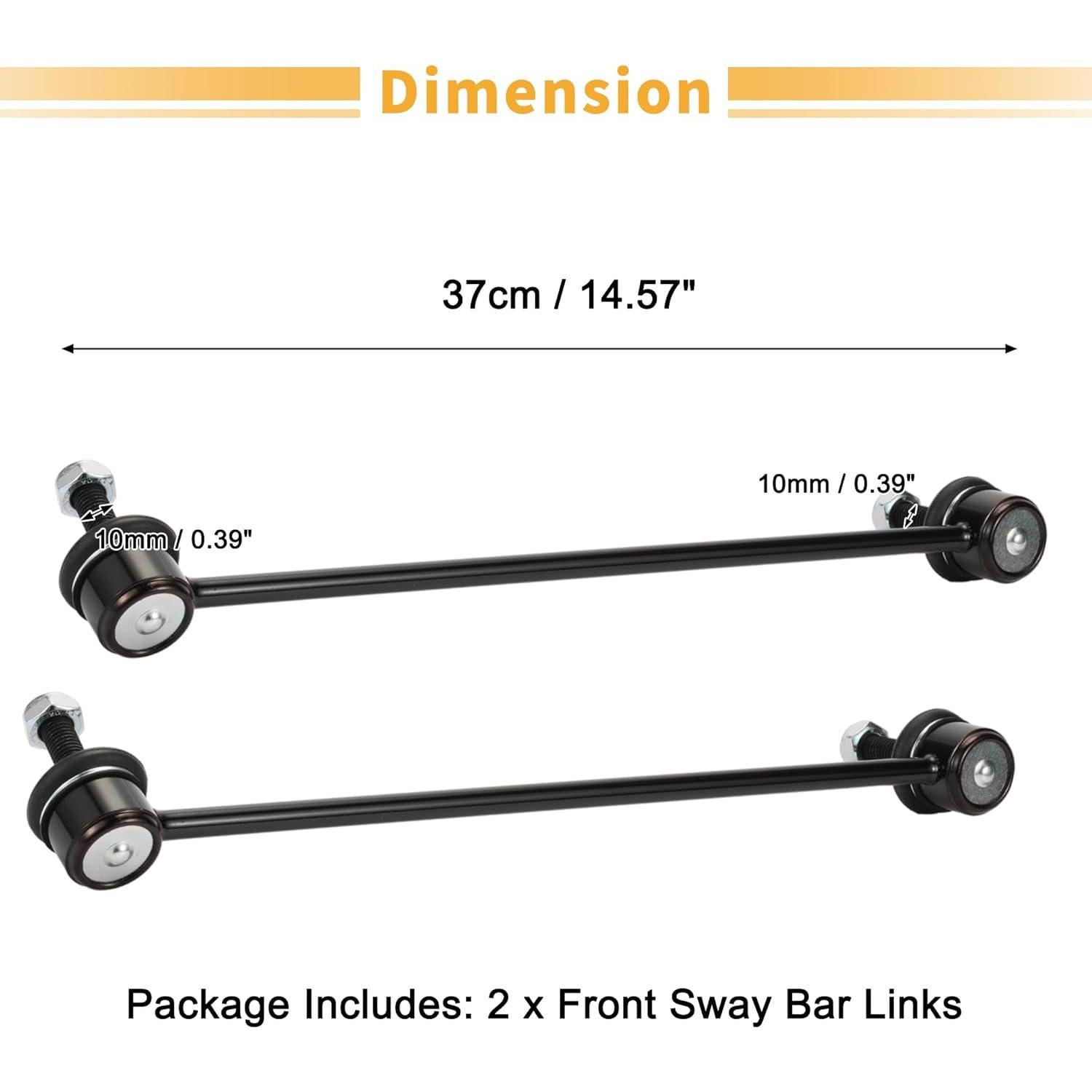 Enlaces de Barra Estabilizadora Delantera X AUTOHAUX para Peugeot y Citroen