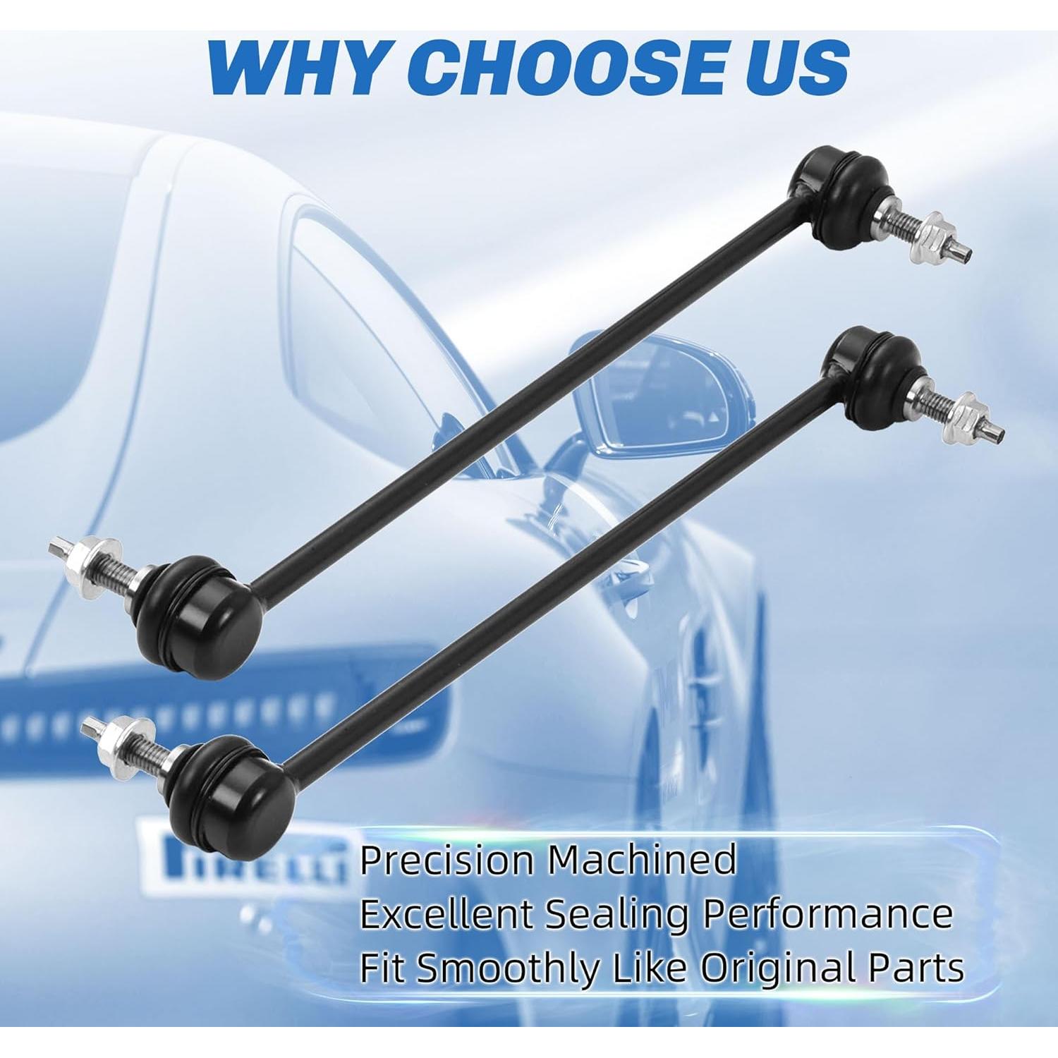 Enlace de barra estabilizadora delantera Rockplanet K80852