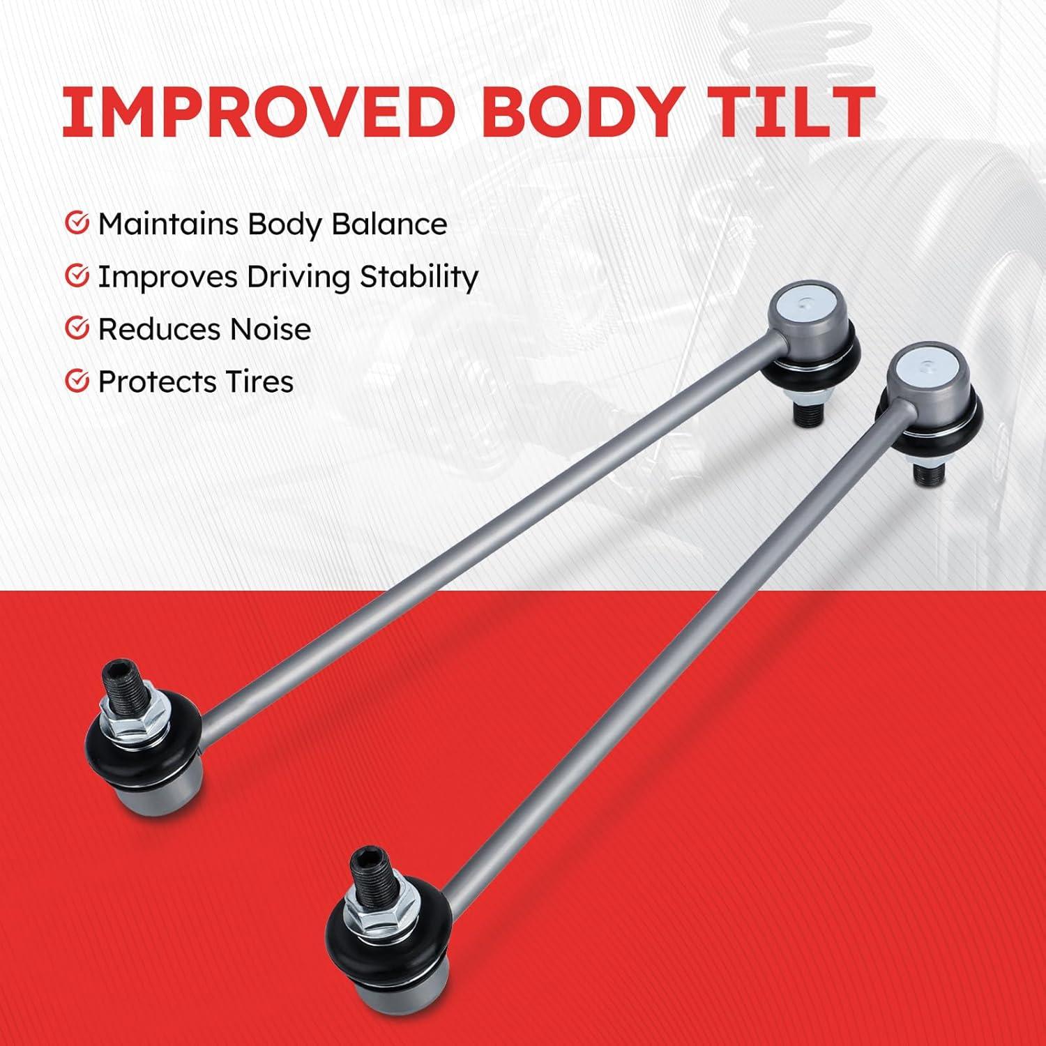 Enlace de Barra Estabilizadora Delantera Fit4drive K750574 para Toyota Sienna 2011-2020