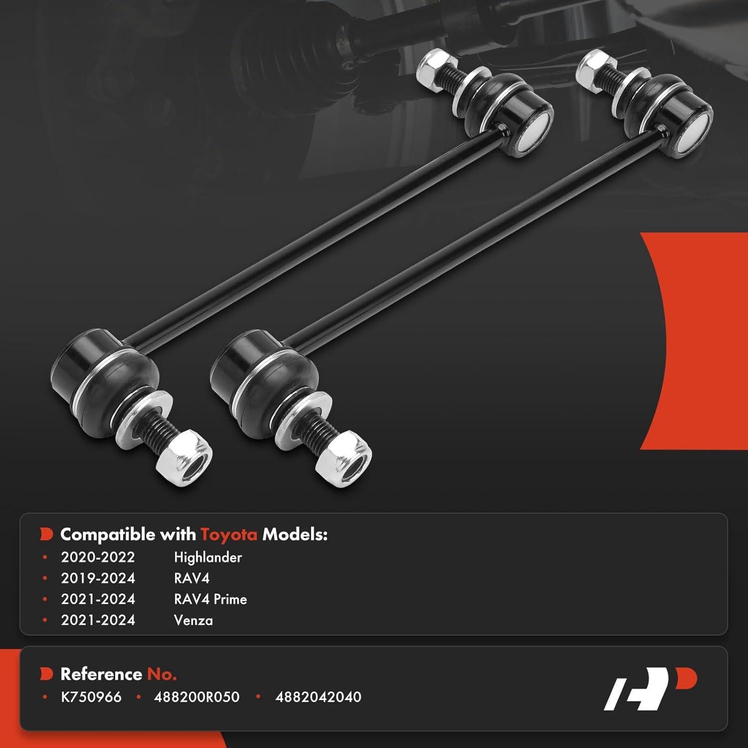 Enlaces de Barra Estabilizadora Delantera A-Premium para Toyota