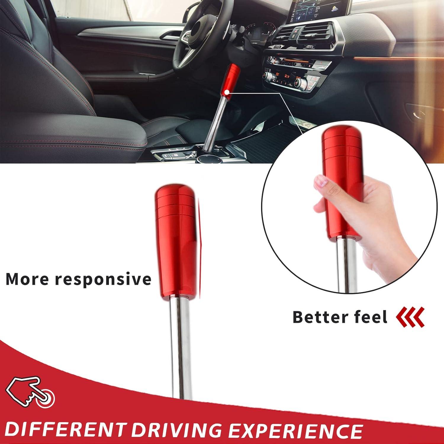 Palanca de Cambio Corto Ajustable GSTP Rojo 178mm para BMW