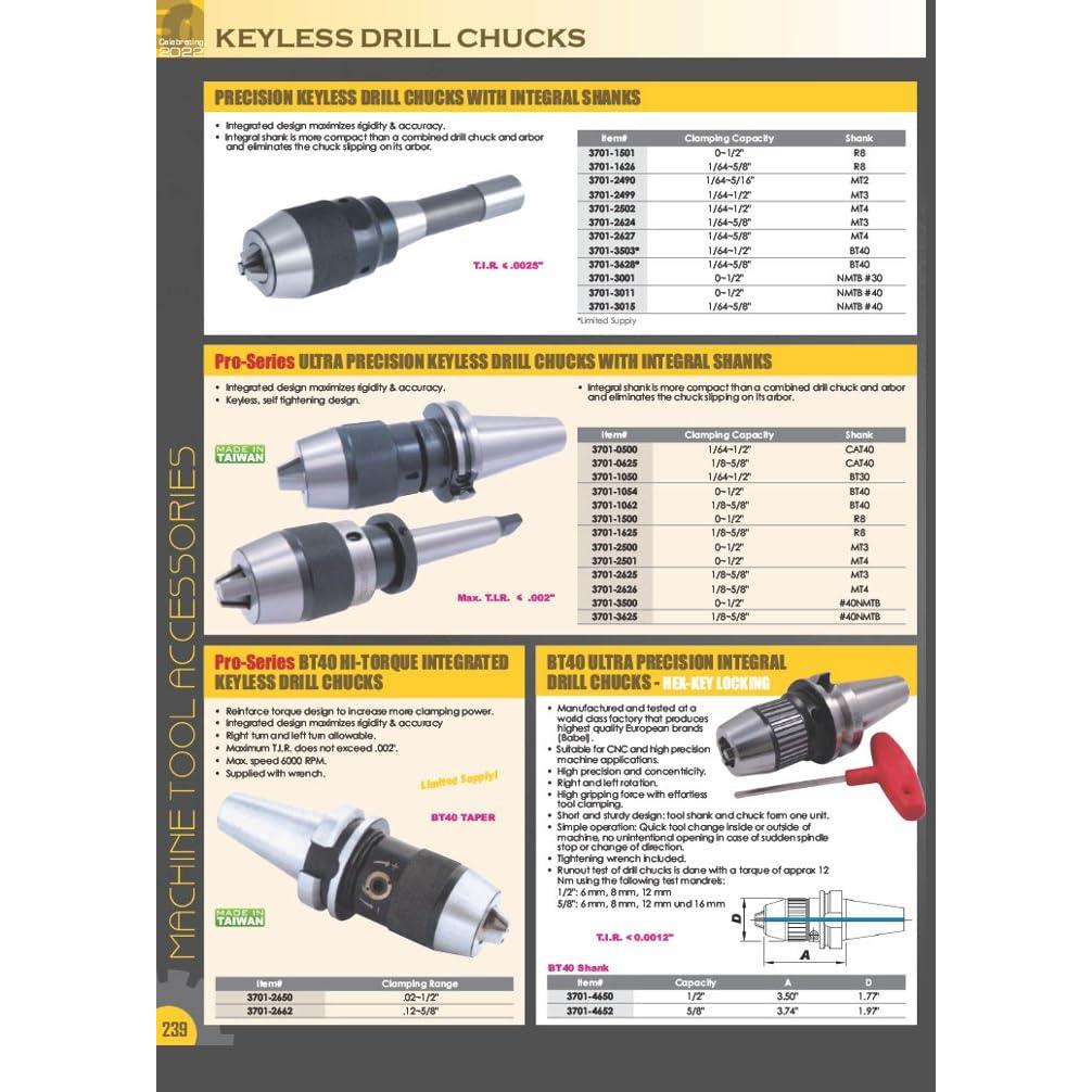 Juego de Llaves de Deriva HHIP 4 Piezas MT1 a MT6