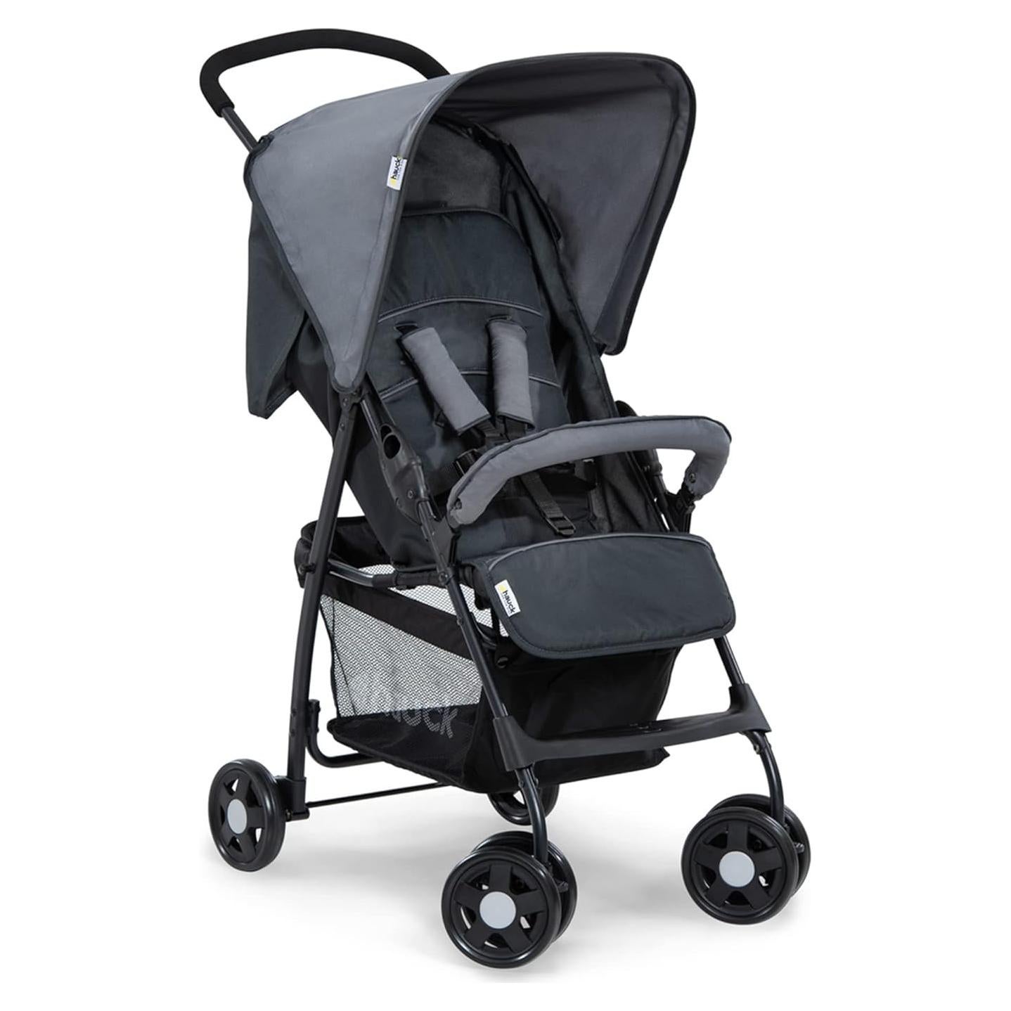 Cochecito Hauck 171424 Plegable Ligero 5 Puntos Carbón