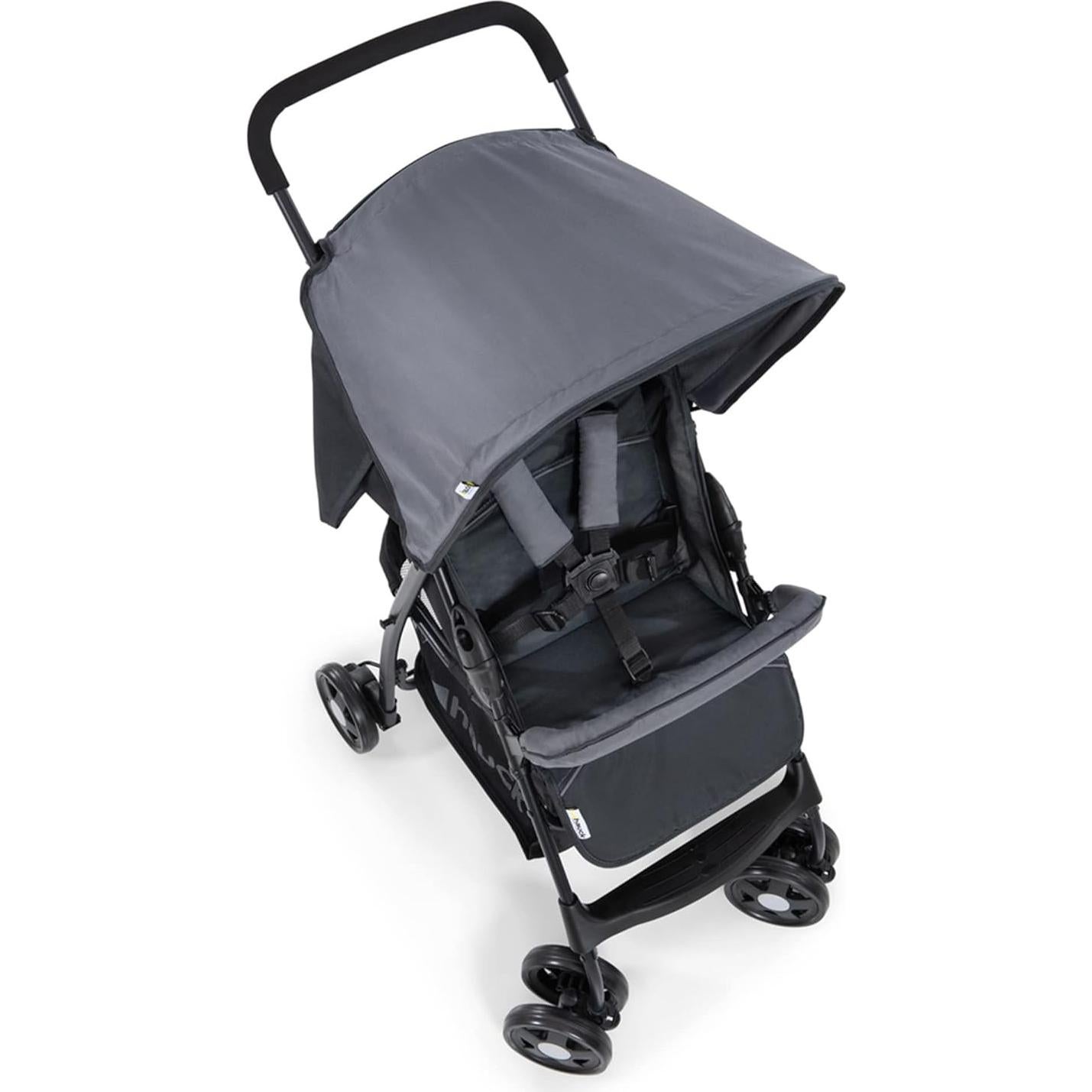 Cochecito Hauck 171424 Plegable Ligero 5 Puntos Carbón