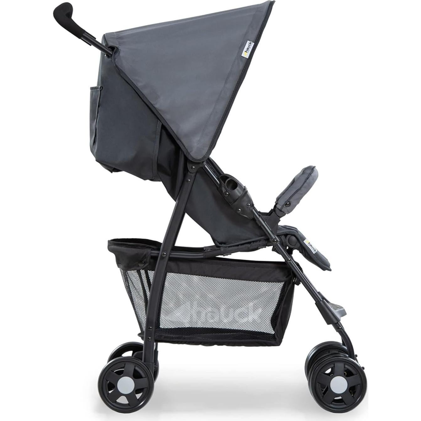 Cochecito Hauck 171424 Plegable Ligero 5 Puntos Carbón