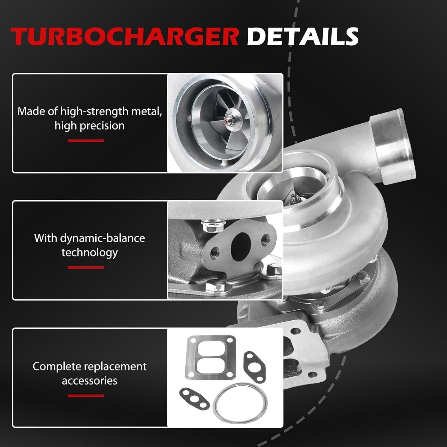 Turbo Compresor Universal Autodevil GT45 T4 600HP 4.0L-6.0L