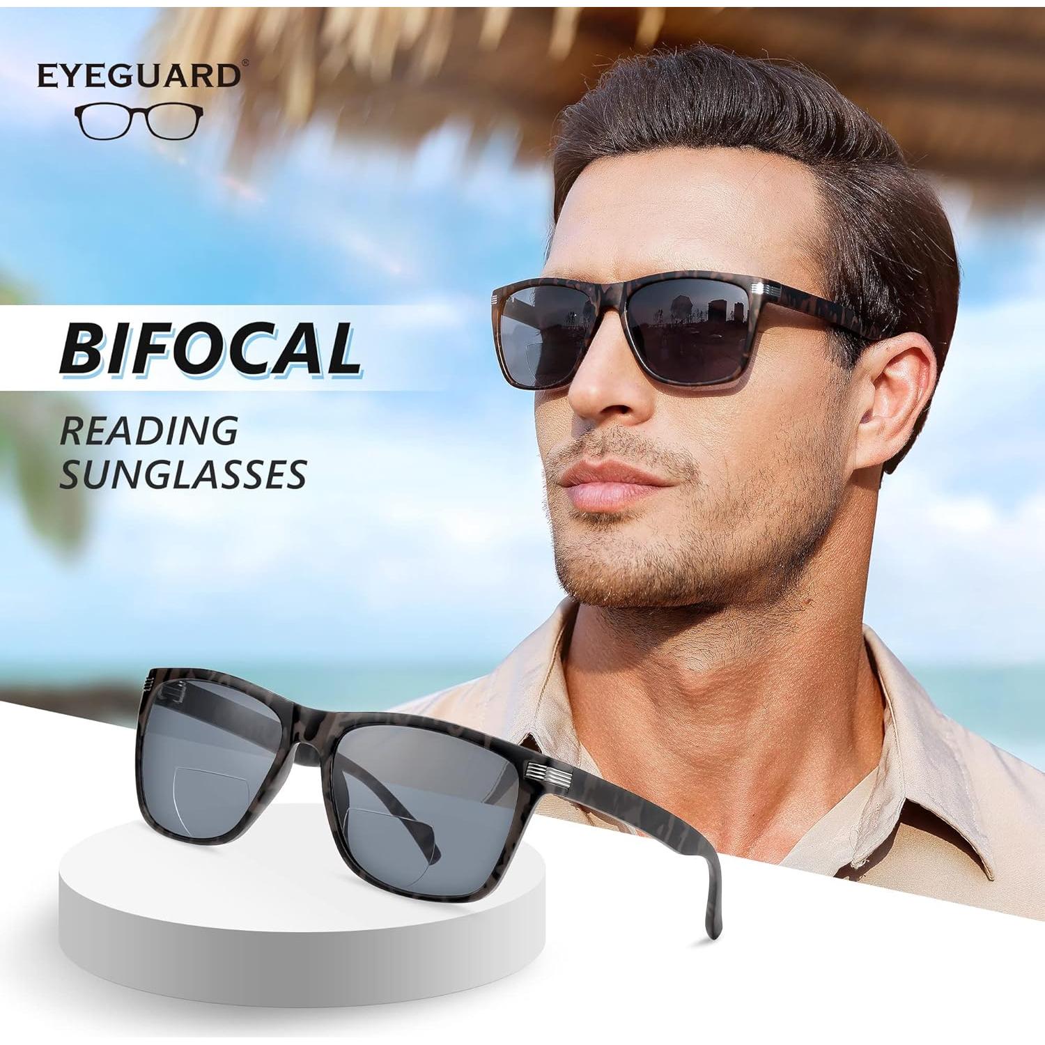 Gafas de Sol Bifocal Eyeguard SR-2201 2 Paquetes UV400