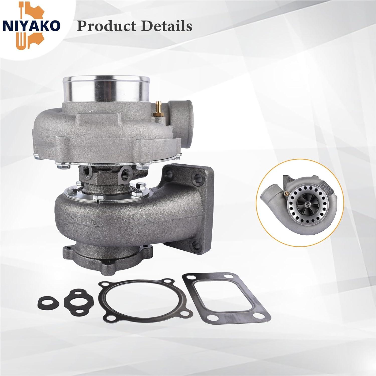 Cargador Turbo Niyako GT3582 para Motores 2.5L-6.0L