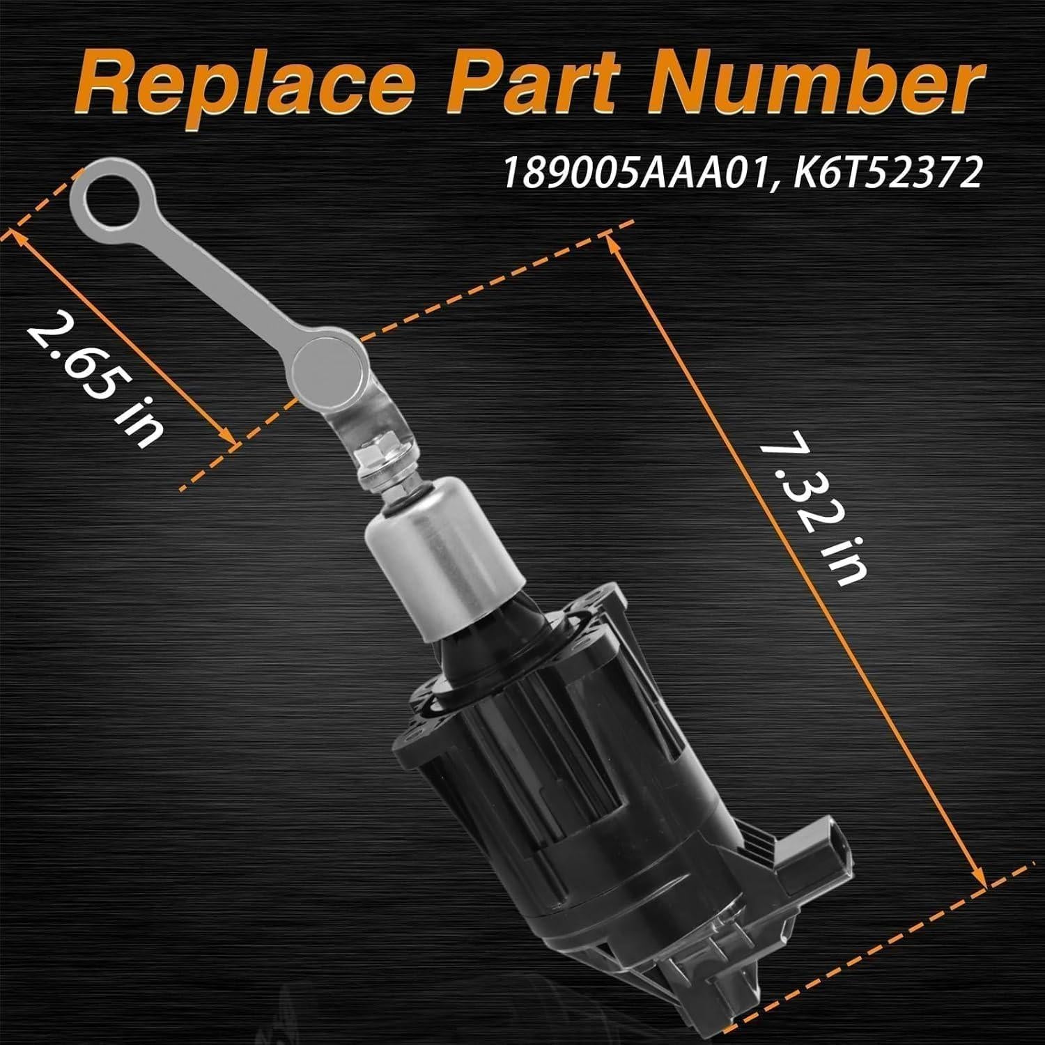 Actuador de Válvula Solenoide FUSCH 1.5L Turbo Honda Civic CR-V Accord