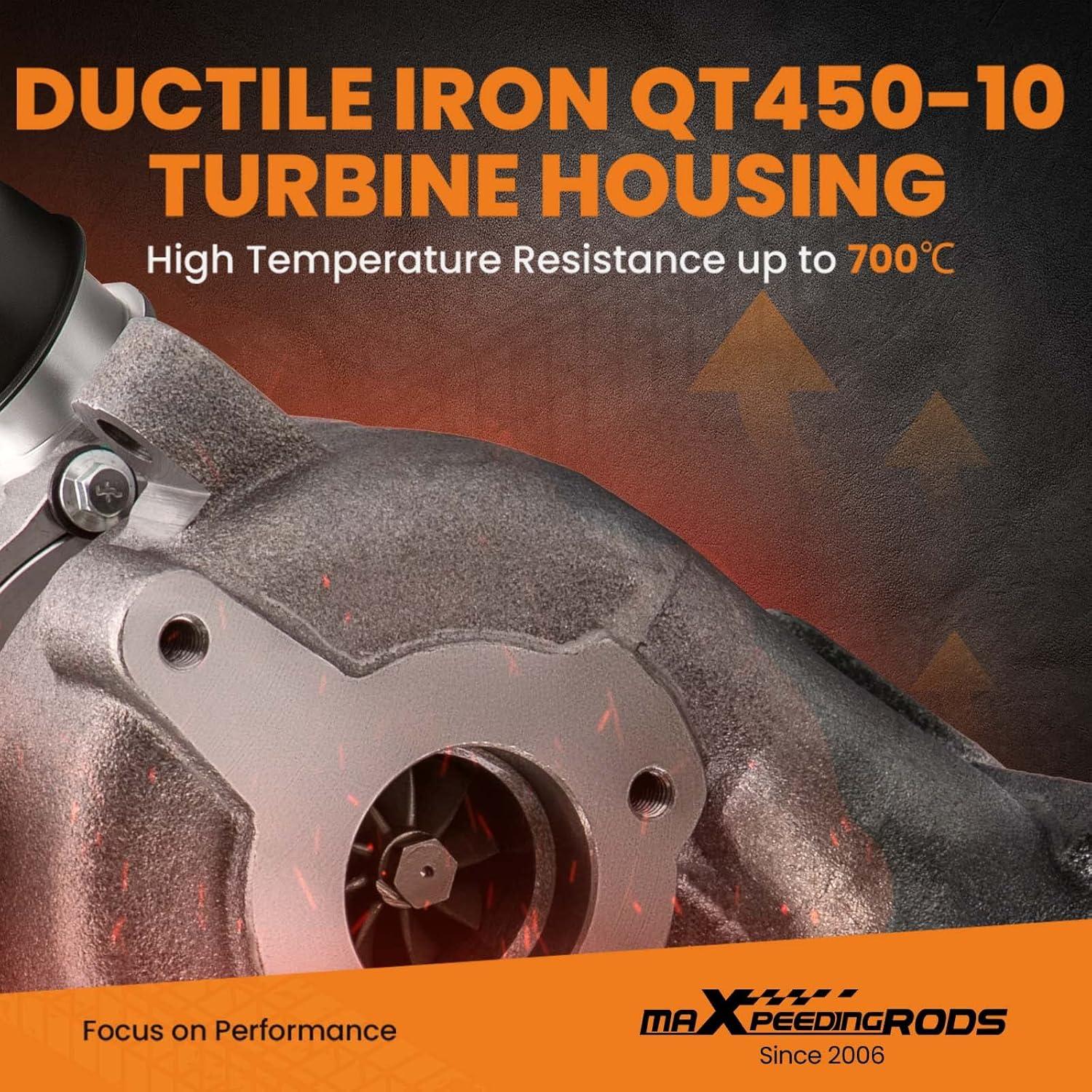 Turbo Turboalimentador maXpeedingrods para VW Golf 1.9 TDI