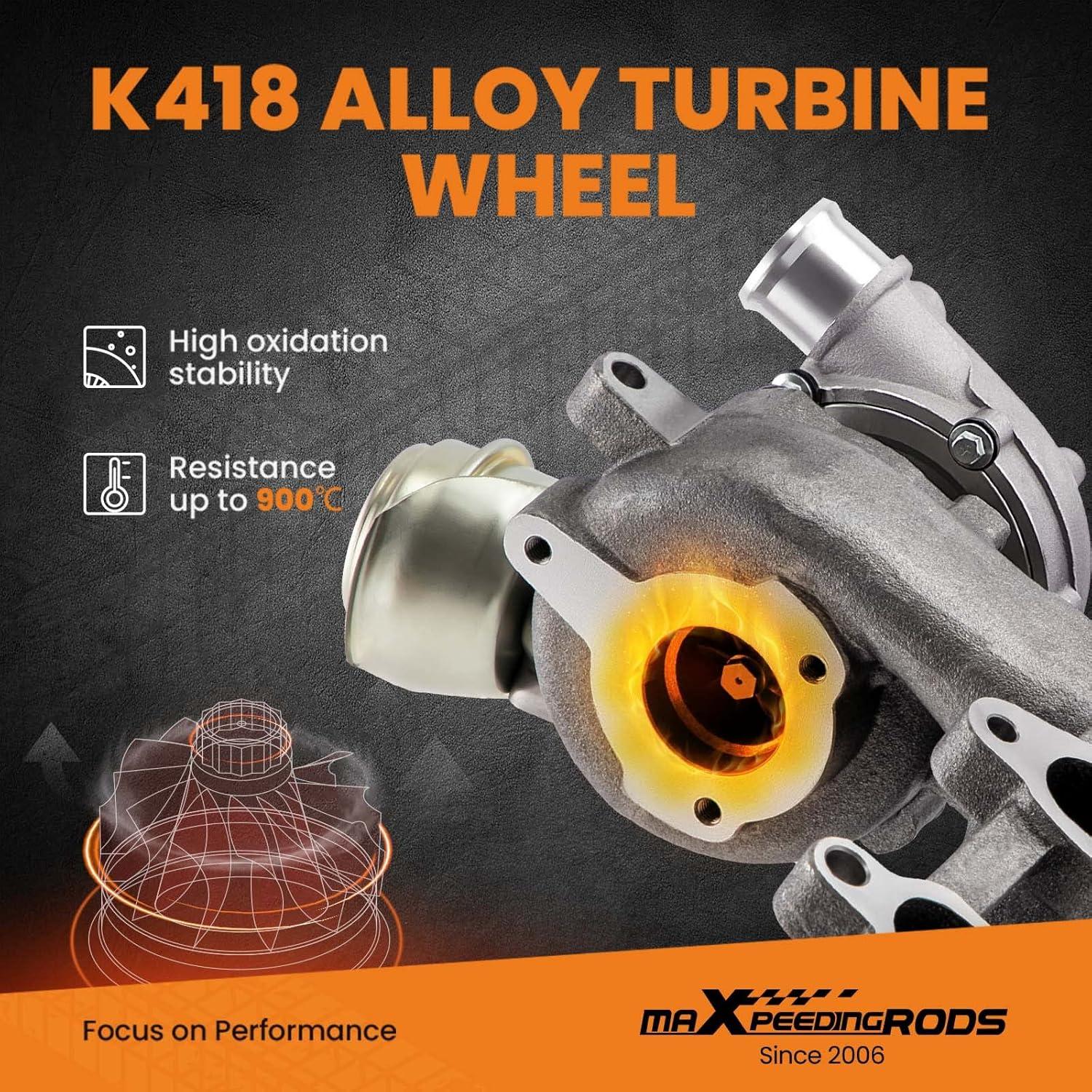 Turbo Turboalimentador maXpeedingrods para VW Golf 1.9 TDI