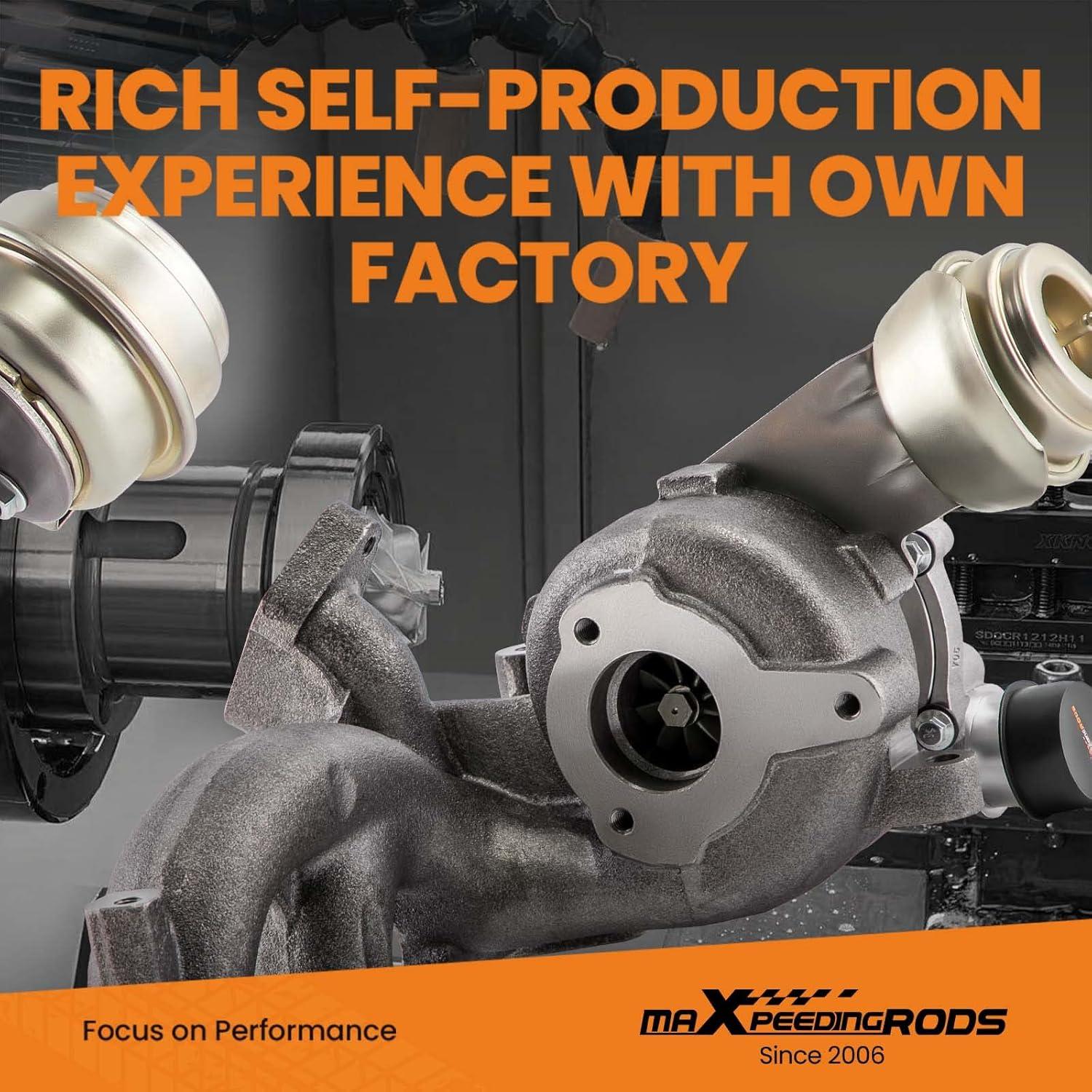 Turbo Turboalimentador maXpeedingrods para VW Golf 1.9 TDI