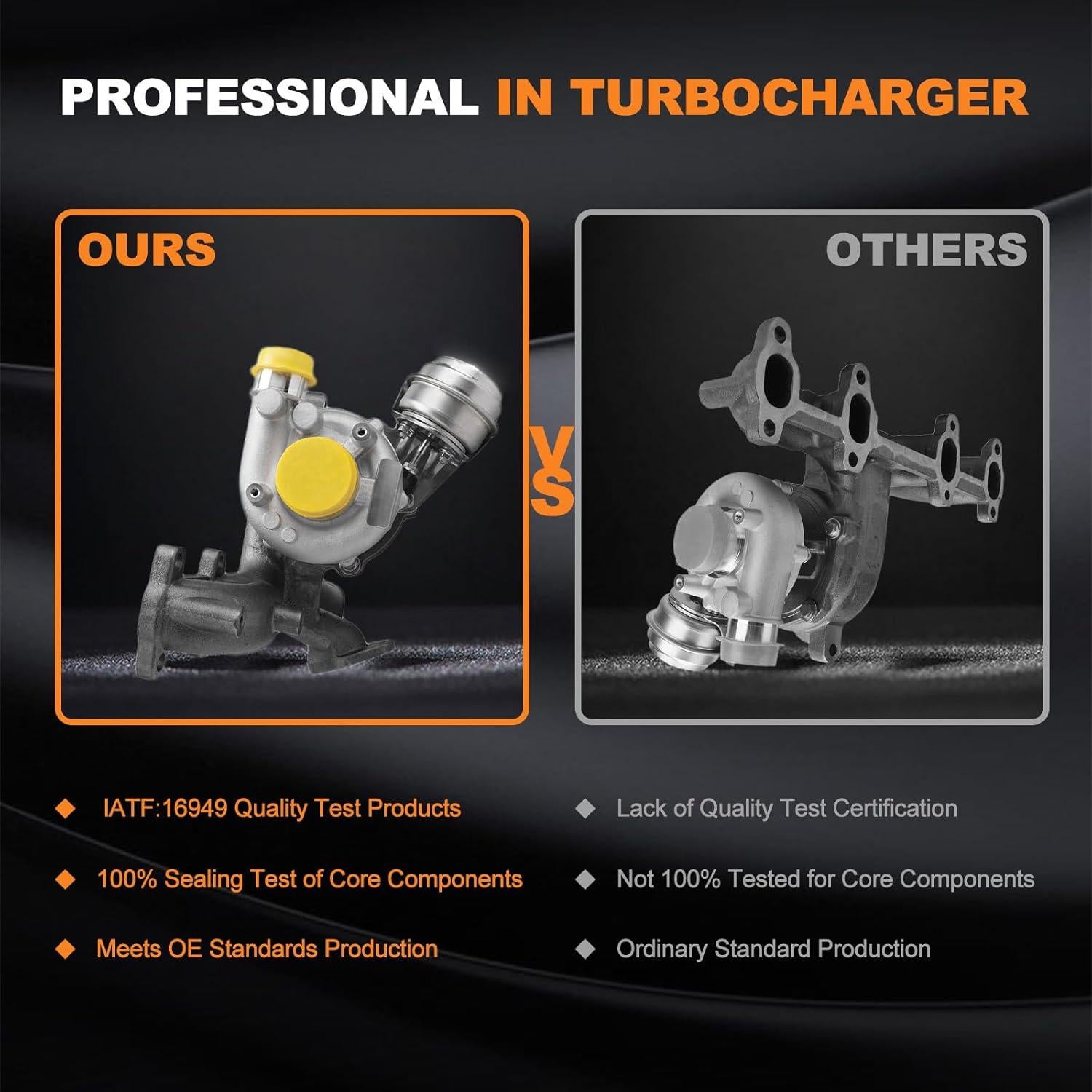 Turbo Bapmic GT1749V para Volkswagen 1.9L Diésel 1998-2006