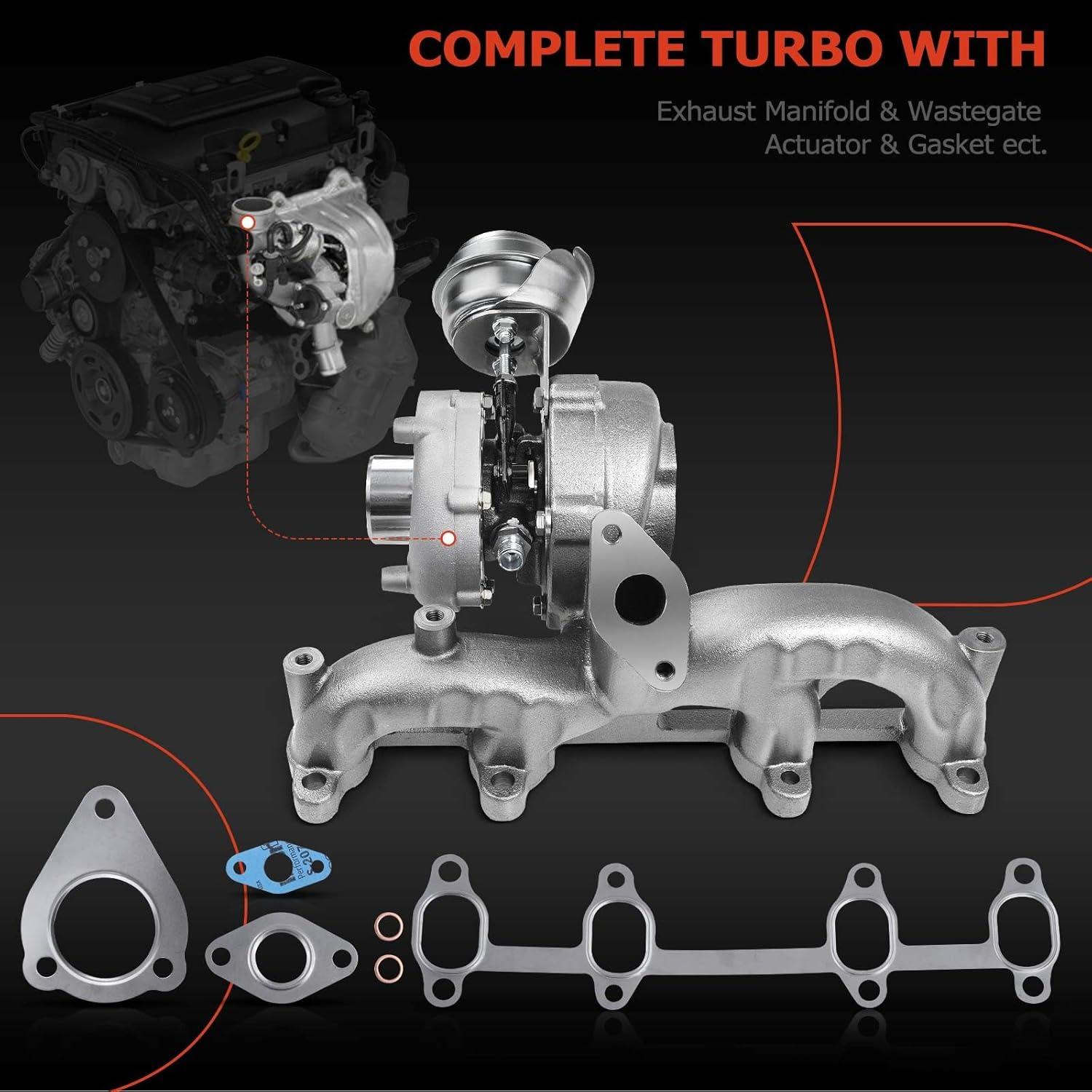 Kit Turbo A-Premium GT1749V con Actuador y Junta para VW