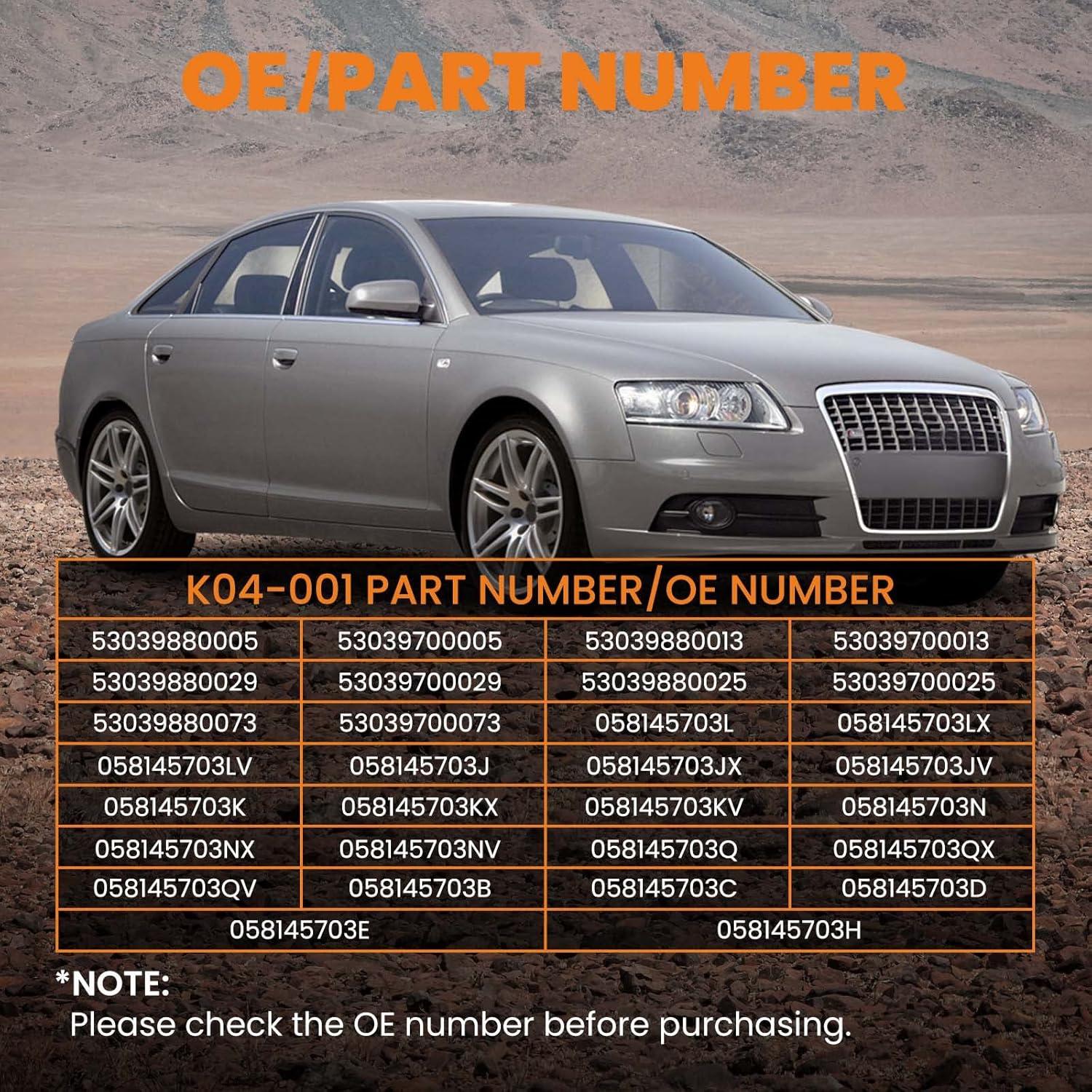 Turbo Turboalimentador maXpeedingrods para Volkswagen Passat y Audi A4