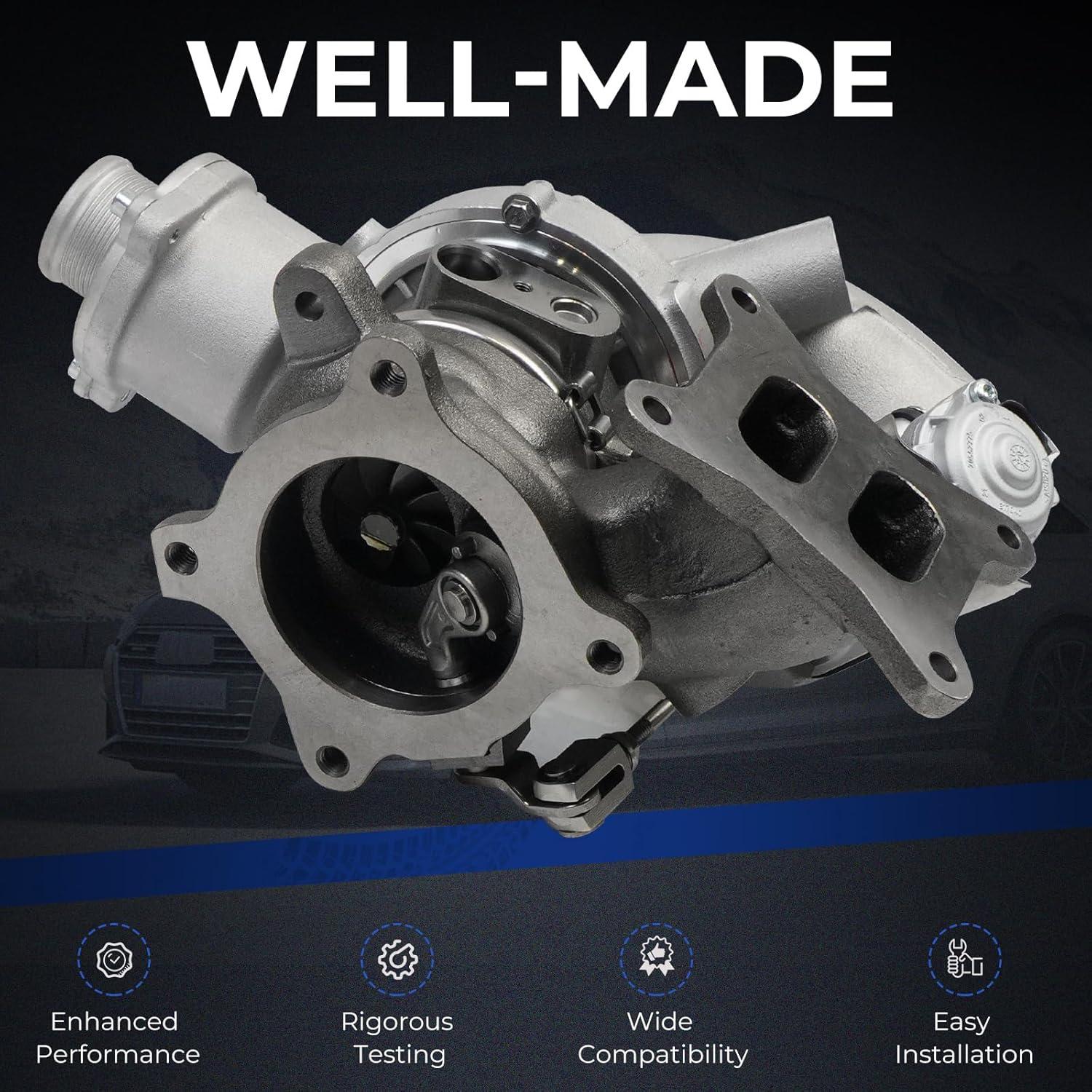Turbo Compresor QBselecar 2.0L para Audi A4 A5 A6 A7 Q5 2012-2020