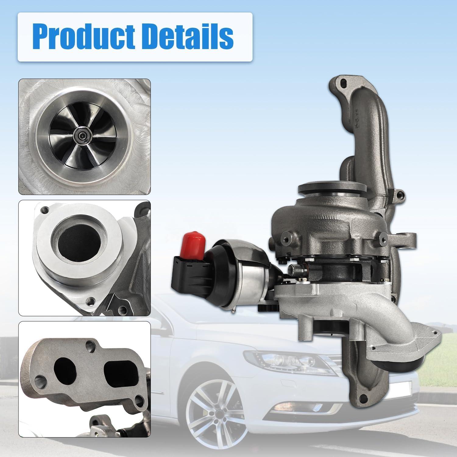 Turboalimentador VANPERT 03L253010J para VW Passat/Audi A3/Q3 2006-2014