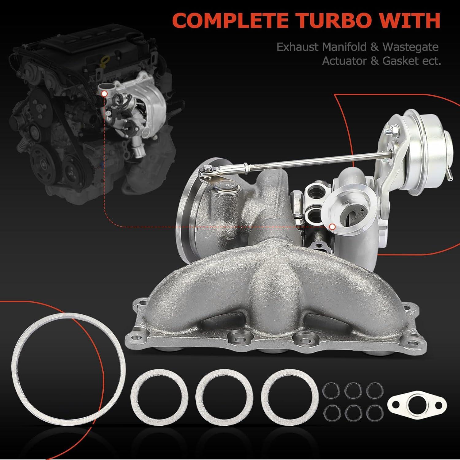 Turboalimentador A-Premium TD03L4-10TK3-4.9 para BMW 1M 2011-2011
