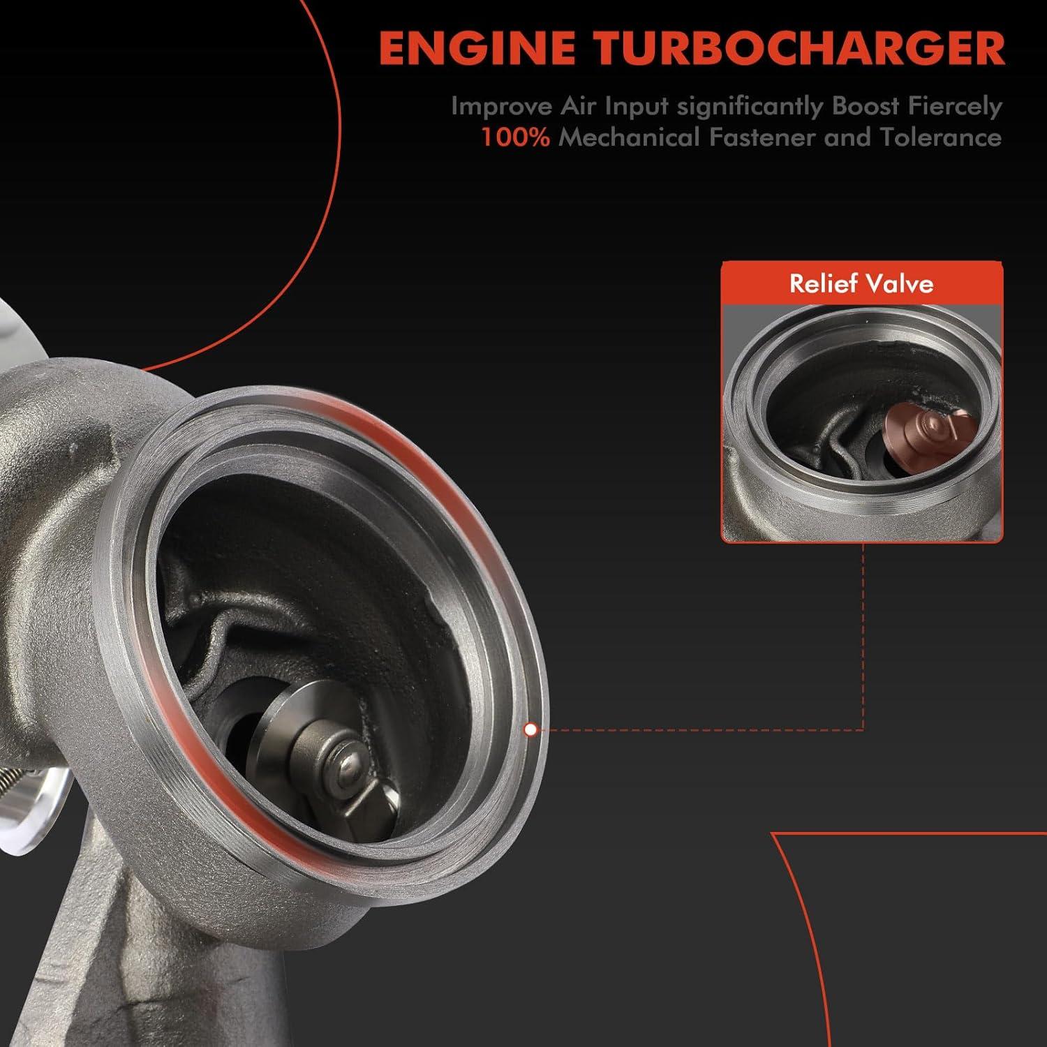 Turboalimentador A-Premium TD03L4-10TK3-4.9 para BMW 1M 2011-2011