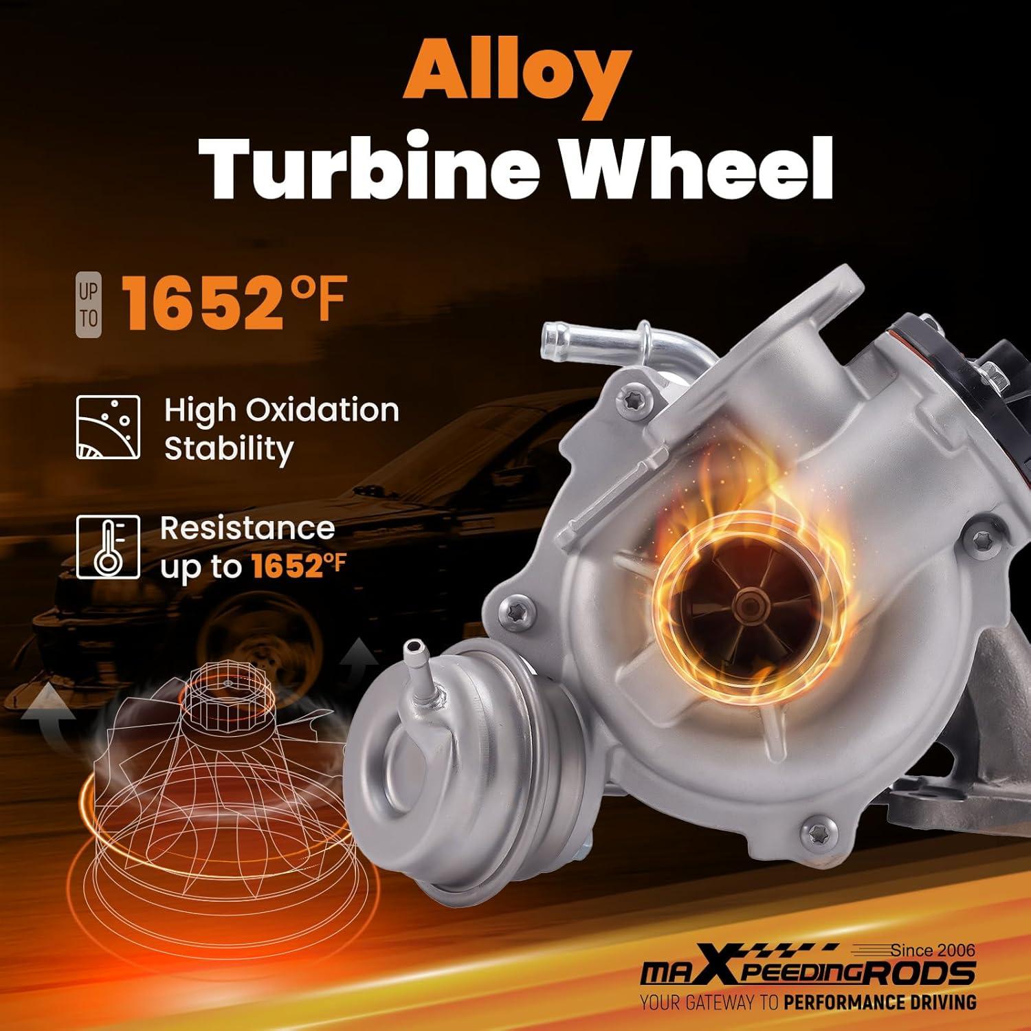 Turbo Turboalimentador maXpeedingrods para Ford 1.0L EcoBoost